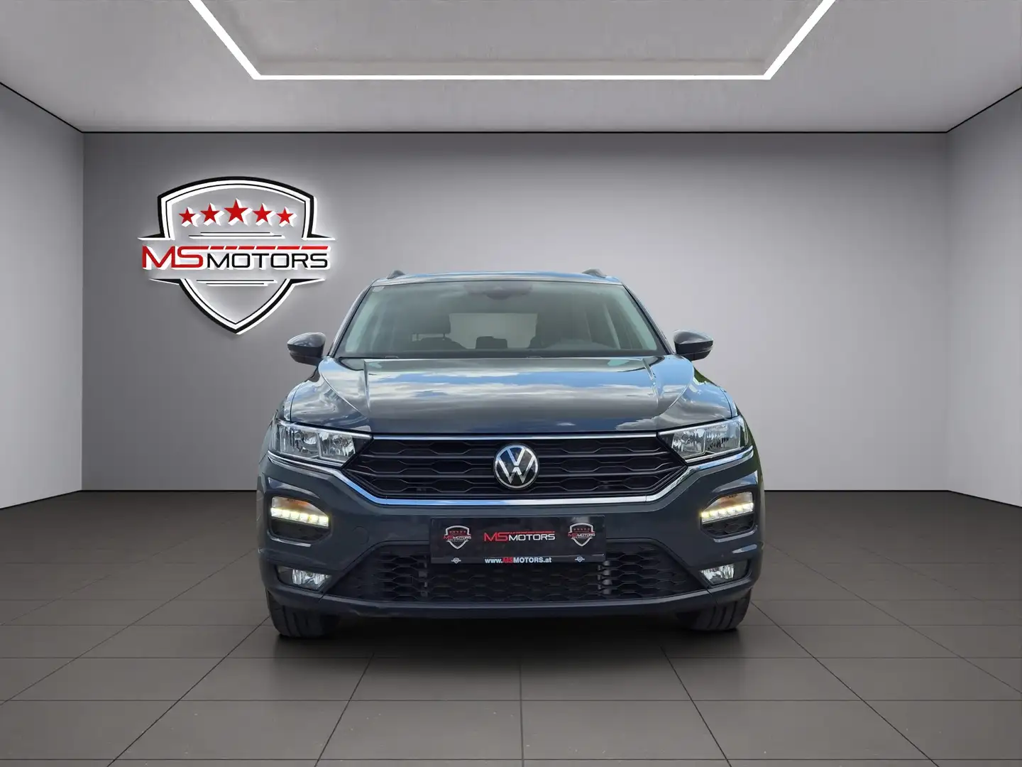 Volkswagen T-Roc 1,0 TSI  1.BESITZ *ACC*PURHALTE ASSIST*KREDIT Gris - 2