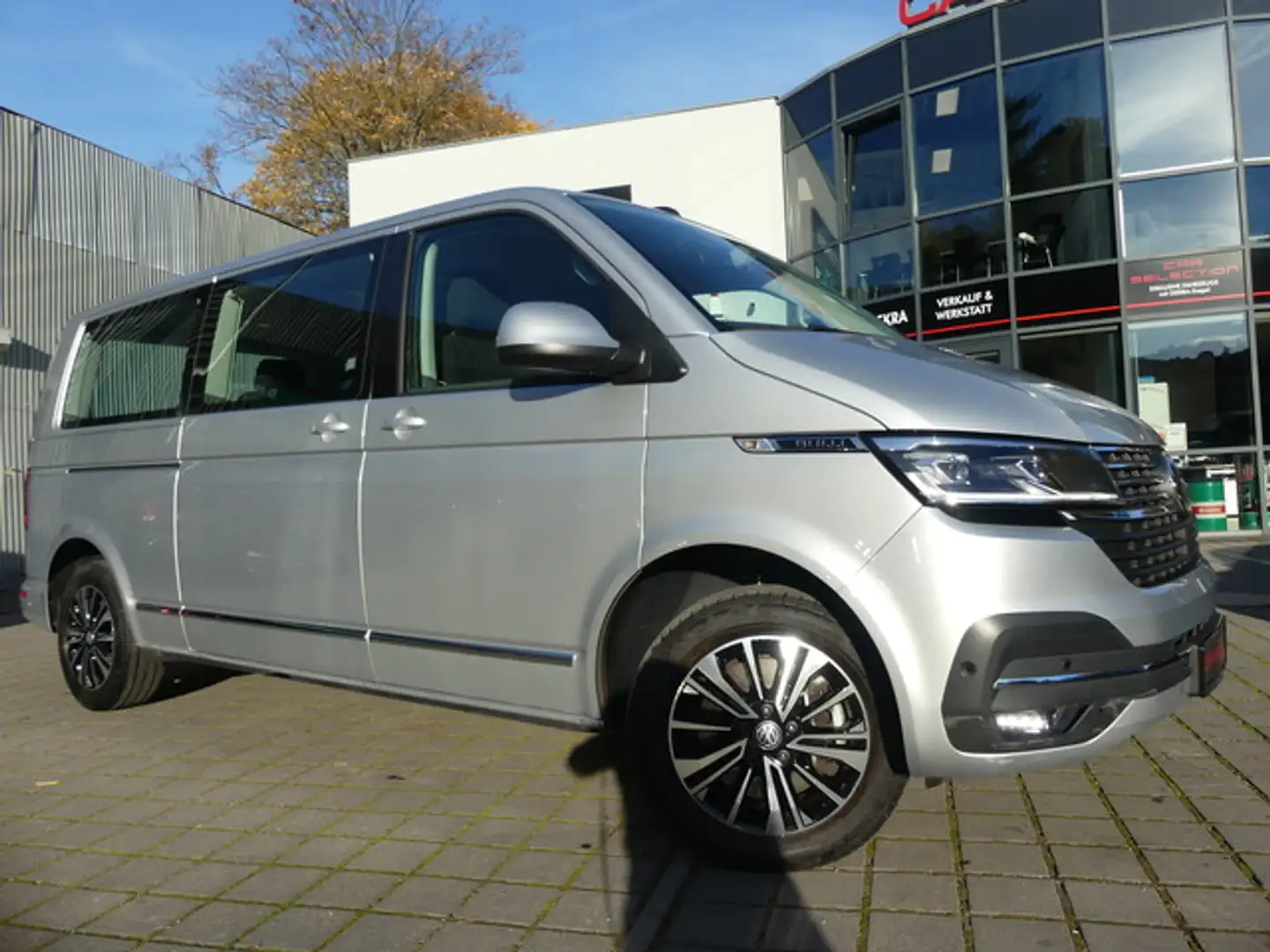 Volkswagen T6 Caravelle 2.0 TDi DSG Lang LED/STANDHZ/2xE-TÜR Argent - 1