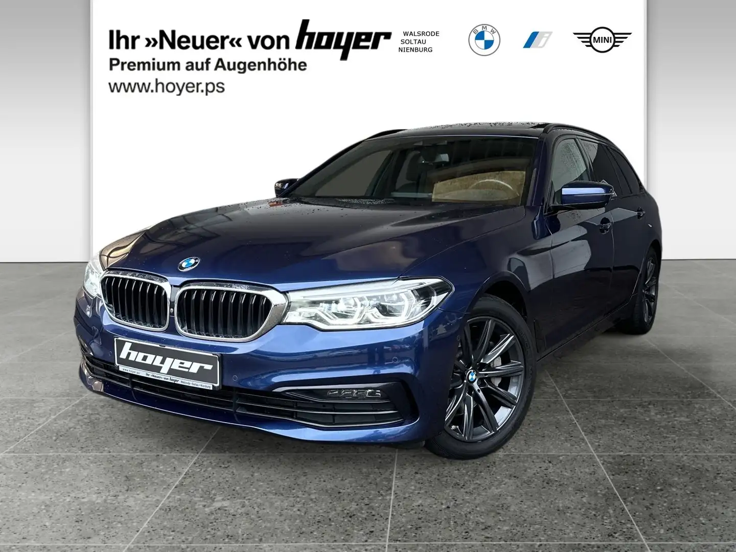 BMW 530 d xDrive Touring Head-Up DAB Adapt.Dr. LED Blau - 1