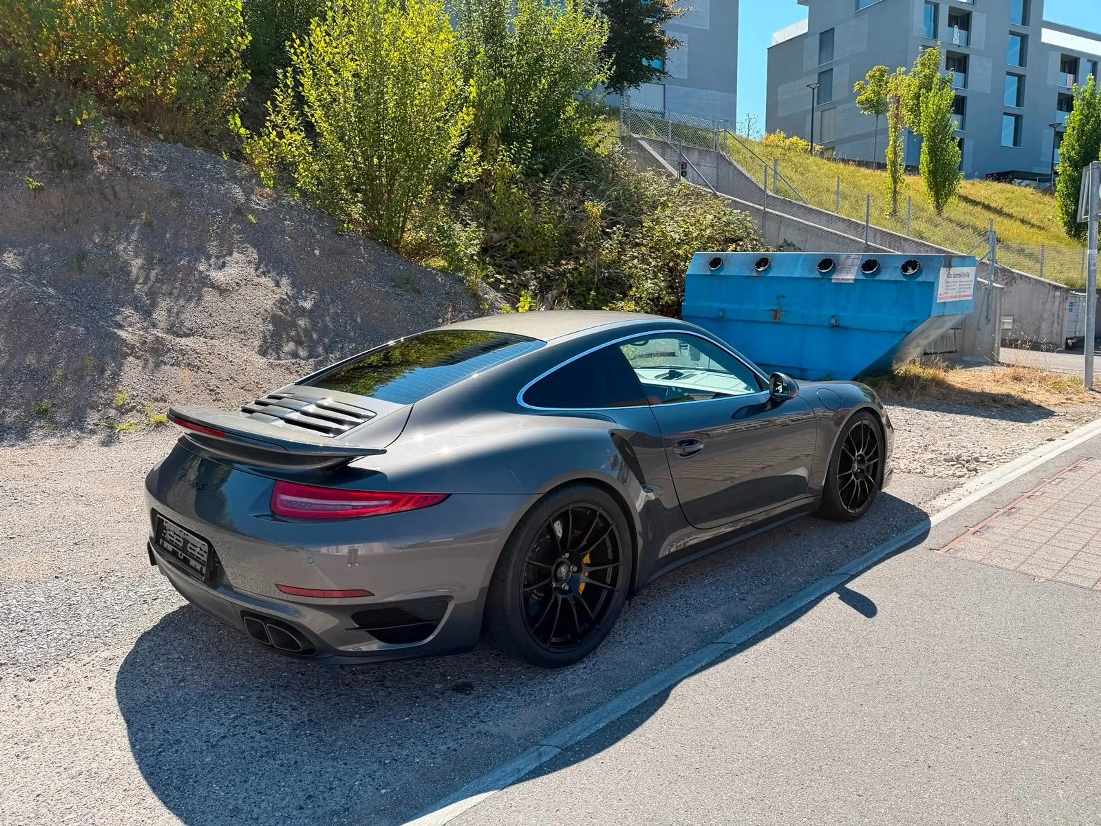 Porsche 911 Turbo S Coupé *Achatgrau / MwSt.* — photo 7