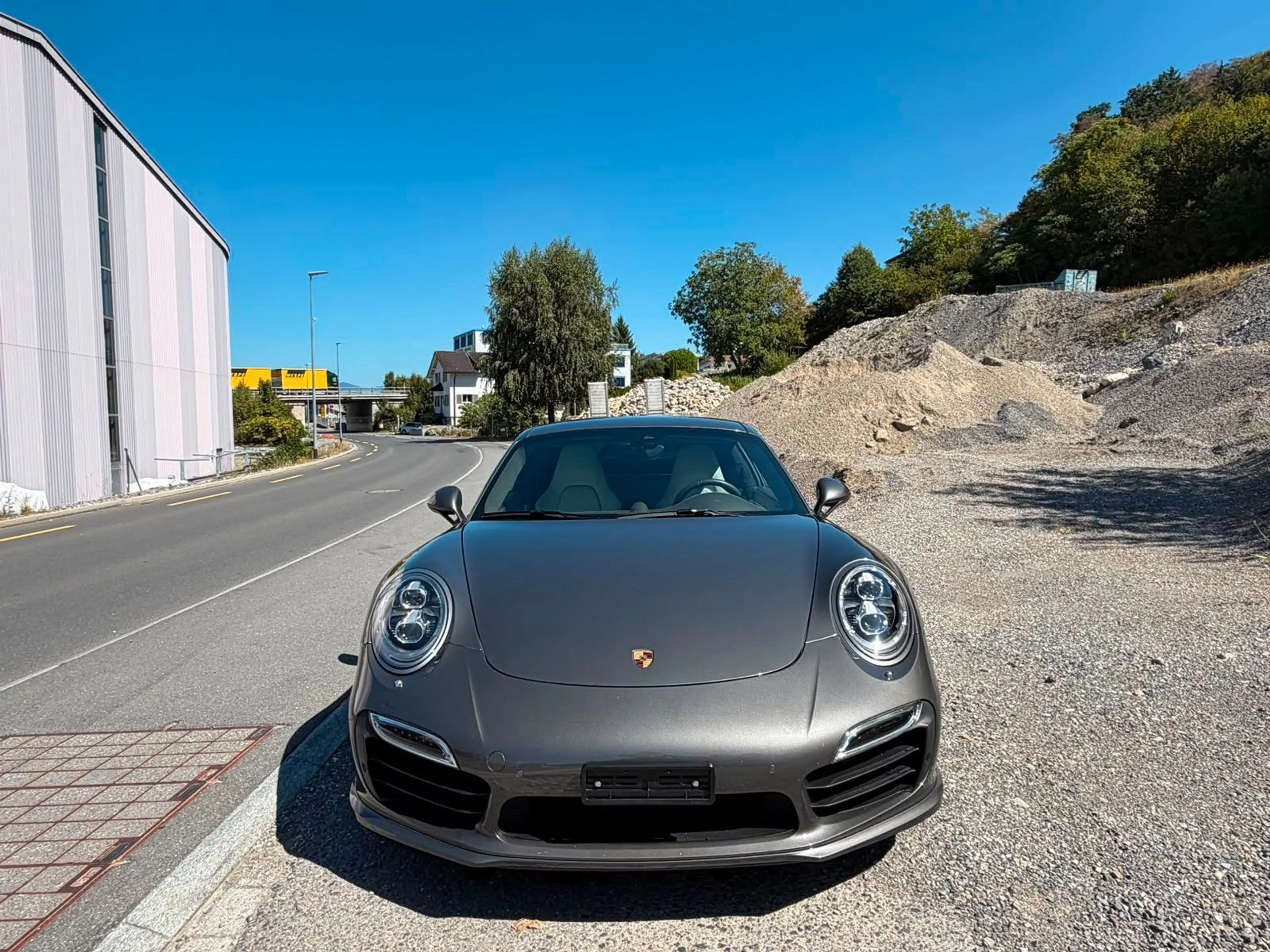 Porsche 911 Turbo S Coupé *Achatgrau / MwSt.* — photo 8
