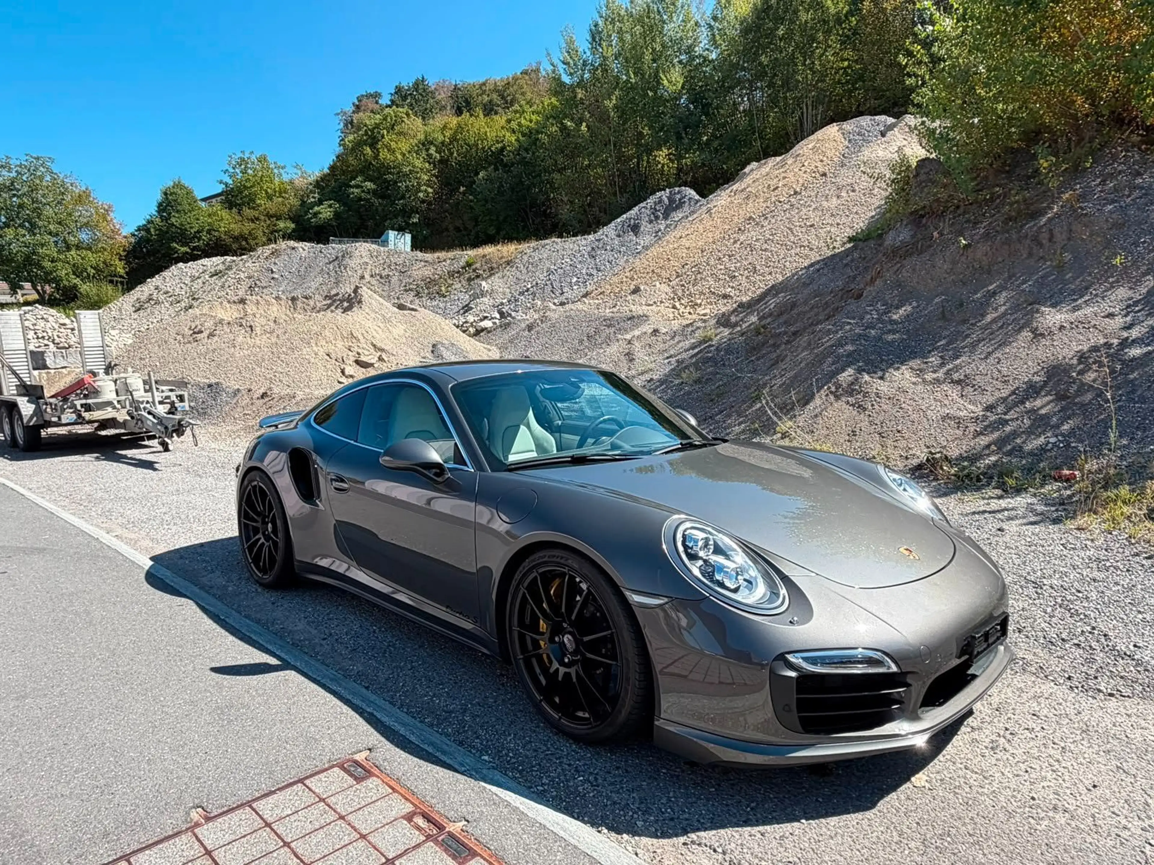 Porsche 911 Turbo S Coupé *Achatgrau / MwSt.*