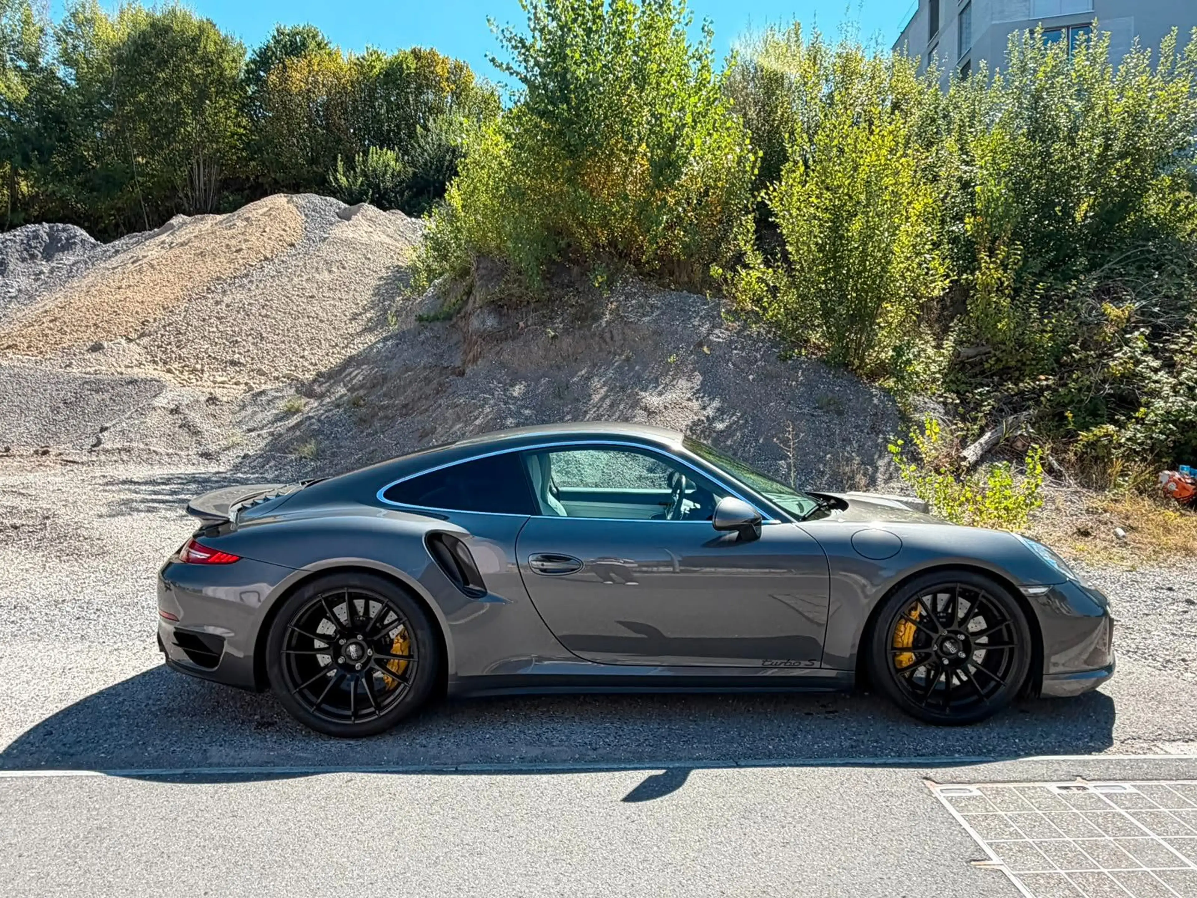 Porsche 911 Turbo S Coupé *Achatgrau / MwSt.* — photo 3