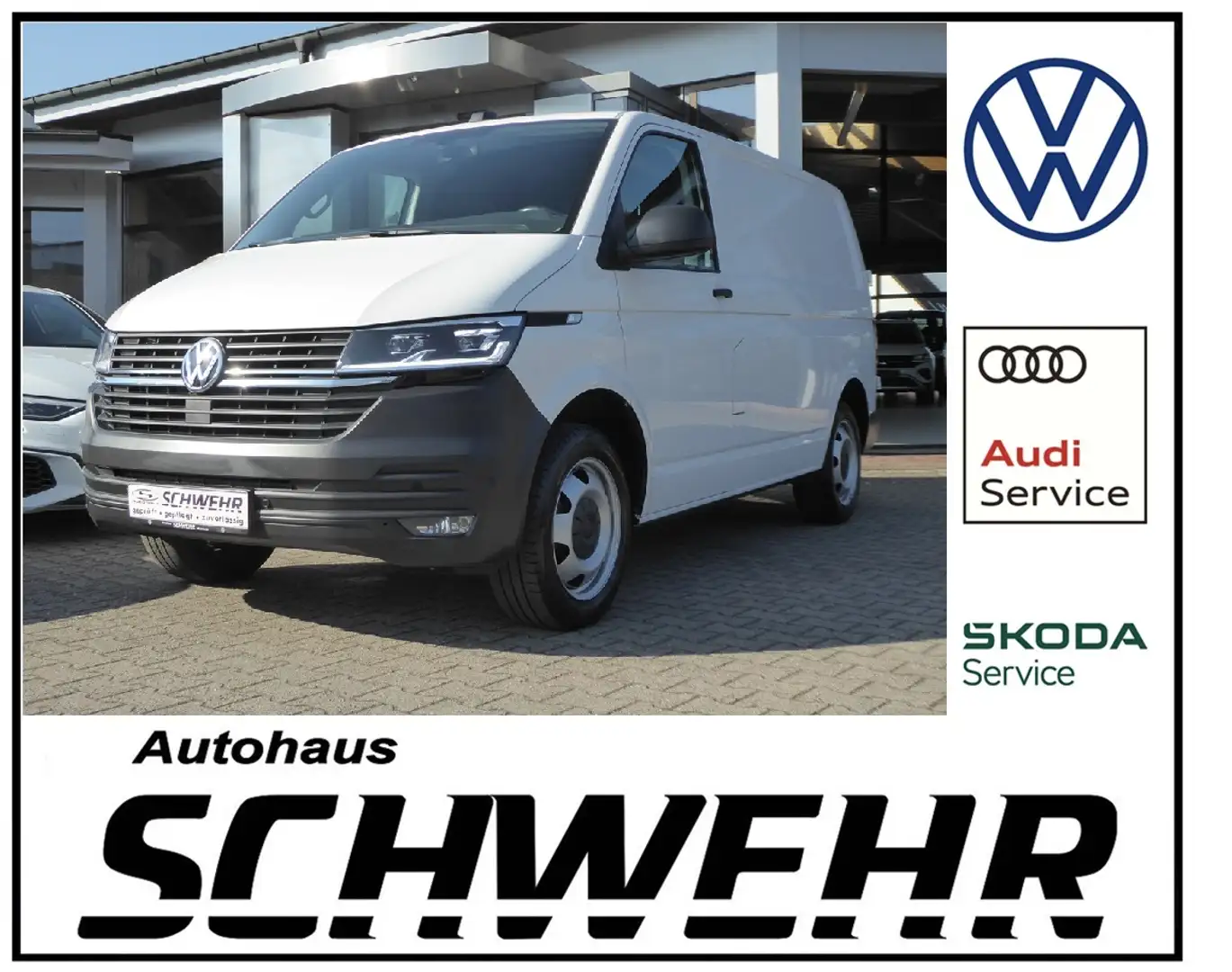 Volkswagen T6.1 Transporter Kasten 2.0 TDI Blanc - 1