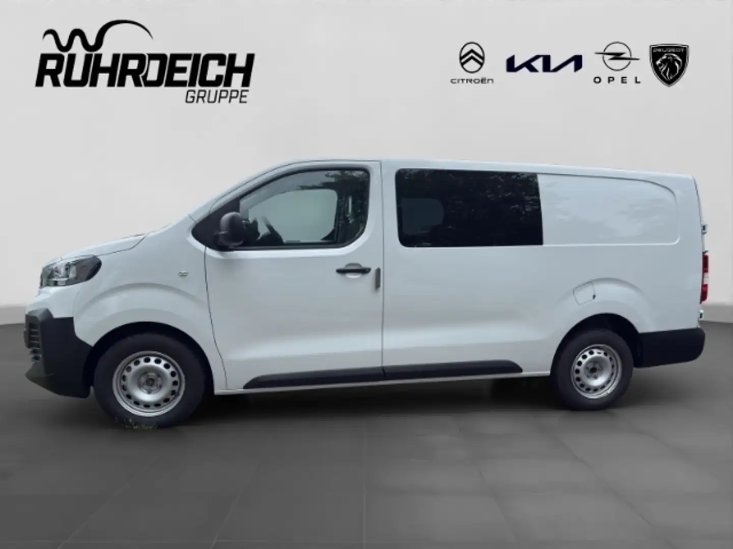 Peugeot Expert Kasten Lang Doppelkabine 2.0 BlueHDi 145 FA Wit - 2