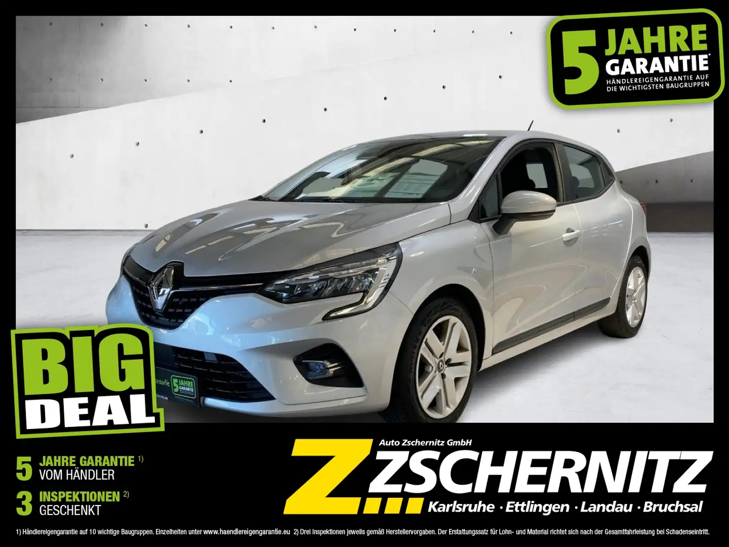 Renault Clio V 1.0 SCe 65 Business Edition LED+Navi+SHZ Grijs - 1