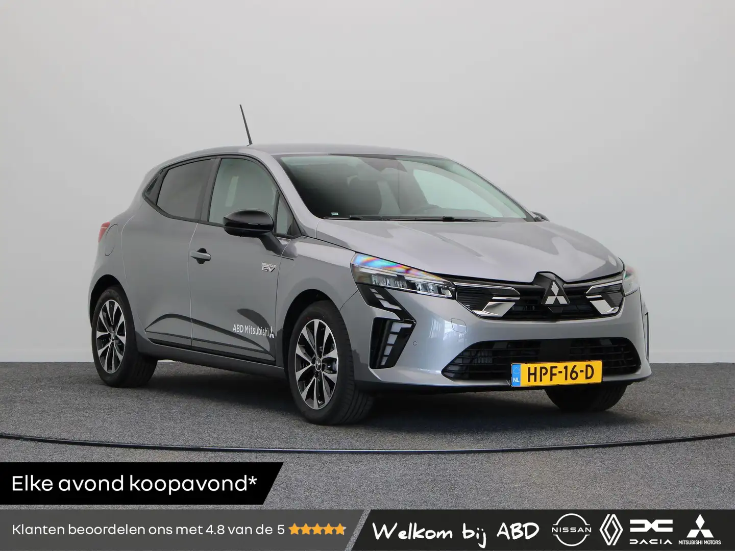 Mitsubishi Colt 1.6 HEV Intense | Automaat hybride | Led verlichti Grijs - 1