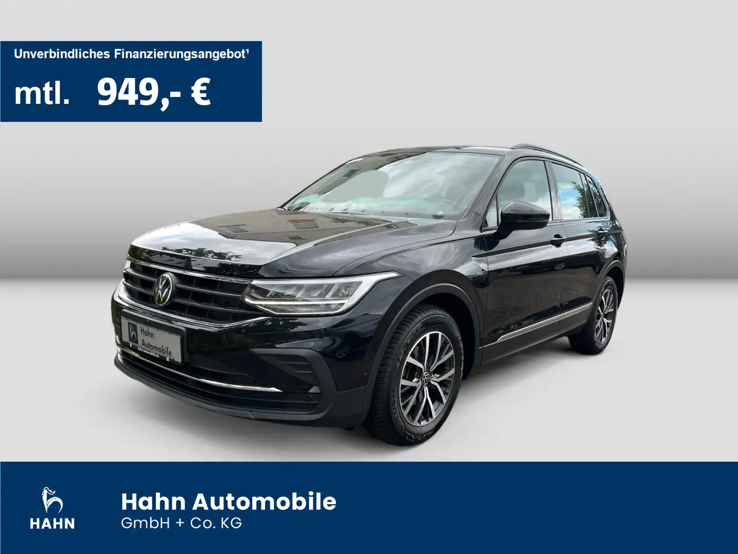 Volkswagen Tiguan 2.0TDI Life 360° AHK LED Navi IQ.DRIVE Schwarz - 1