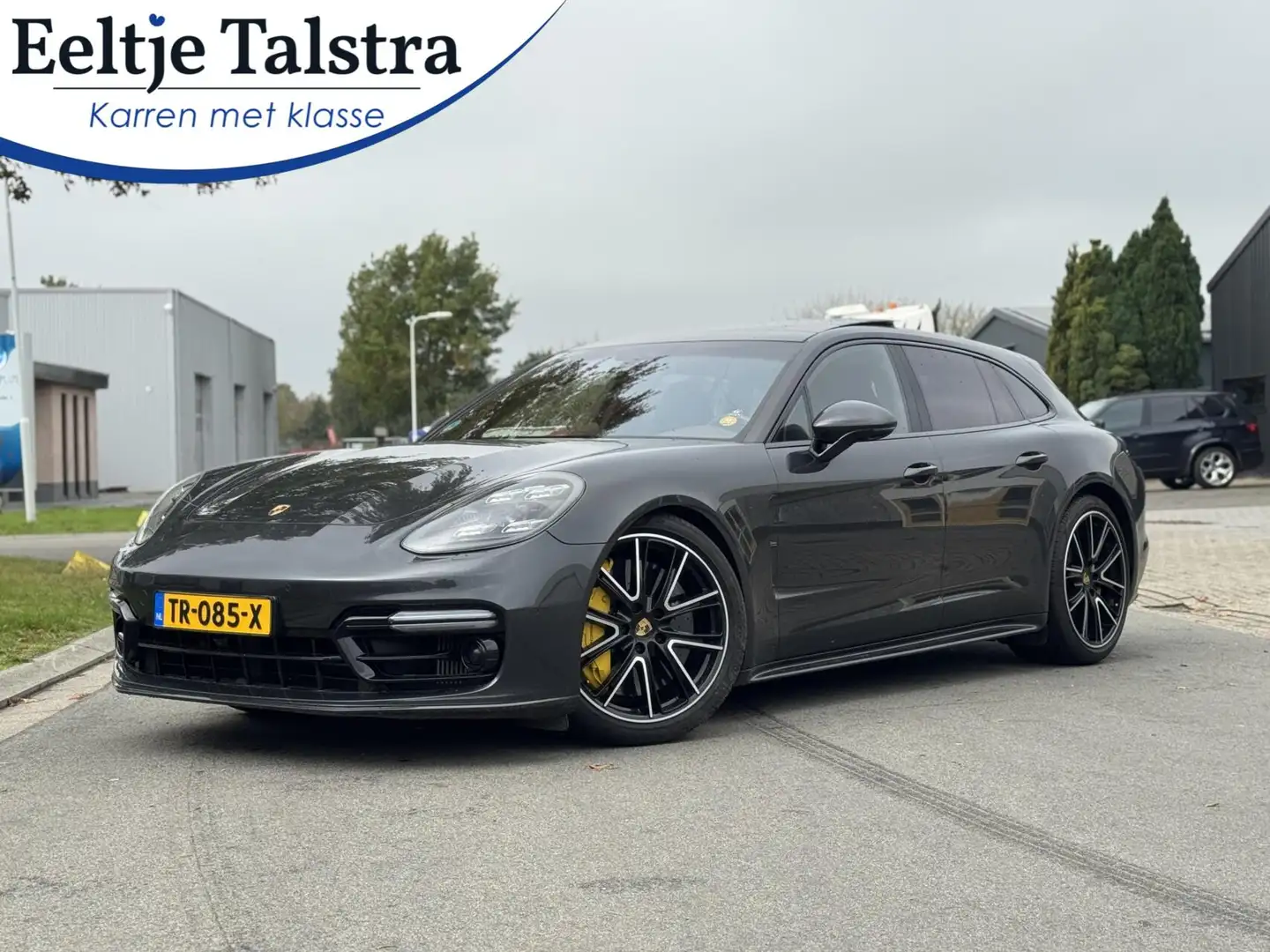 Porsche Panamera Sport Turismo 4.0 Turbo 550 pk|NL-auto|Dealer oh|K Grijs - 1