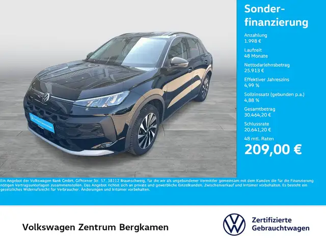 2025 Volkswagen T-Roc in Black for sale