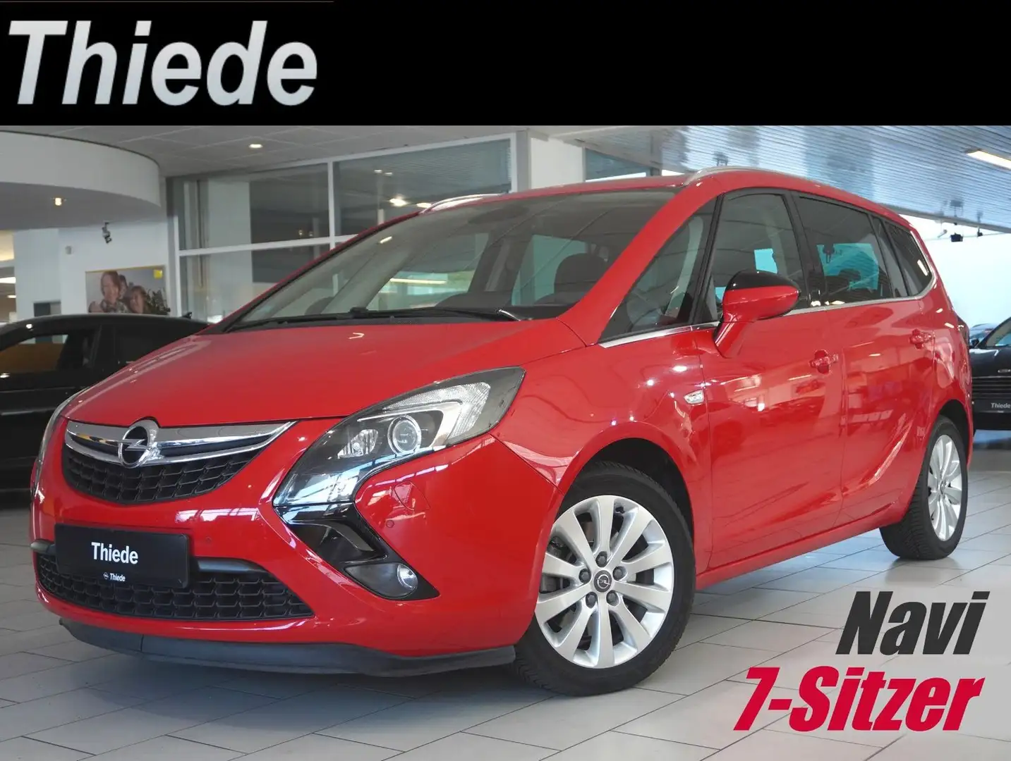 Opel Zafira C Tourer 1.6T INNO. 7-SITZ NAVI/SHZ/SPORT Rojo - 1