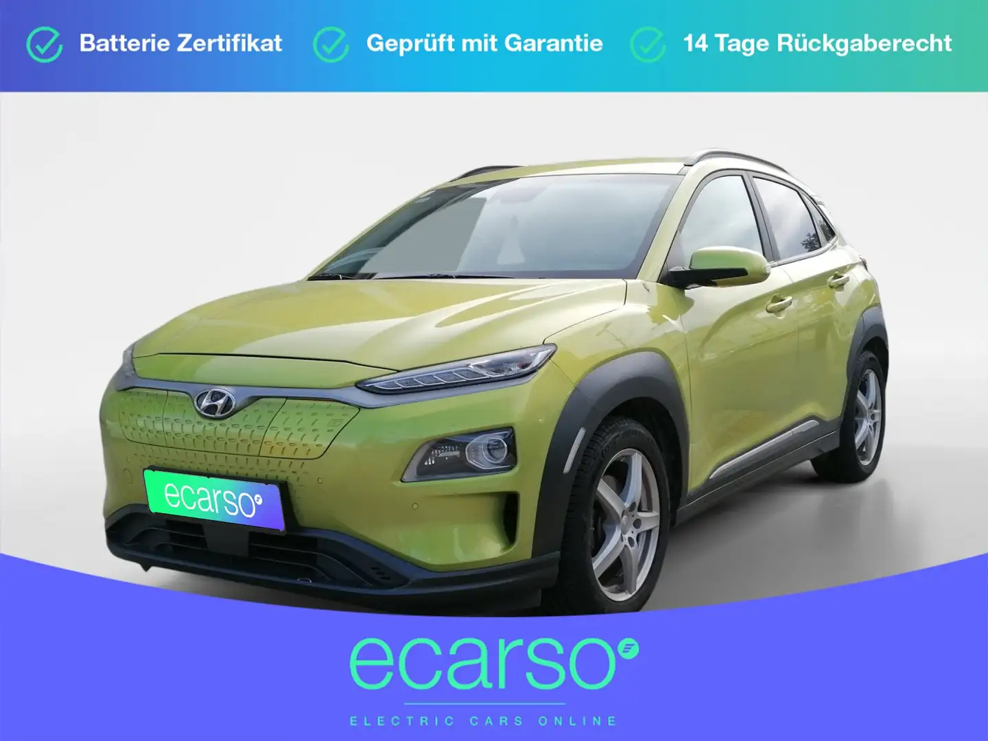 Hyundai KONA Kona Elektro 64kWh Level 5 VERKAUFT !! Gelb - 1