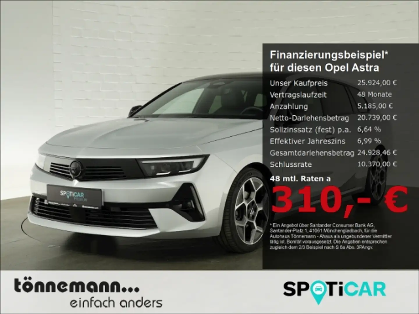 Opel Astra L ST ULTIMATE AT+MATRIX LED+NAVI+SOUNDSYSTEM+360 G Argent - 1