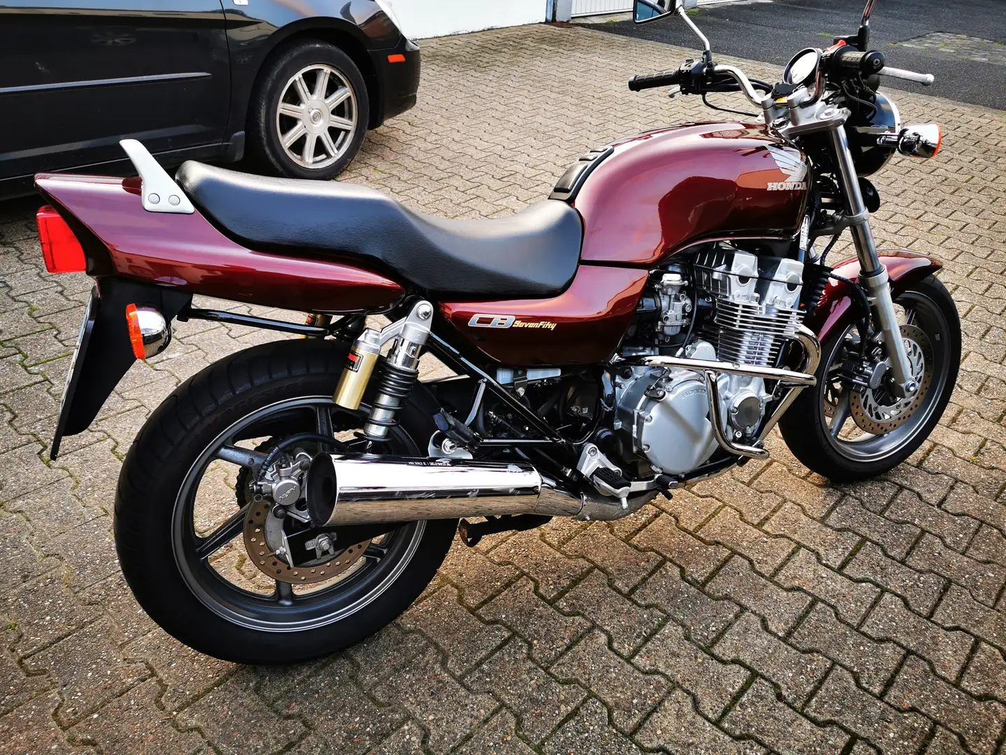 Honda CB 750 Sevenfifty Roşu - 2