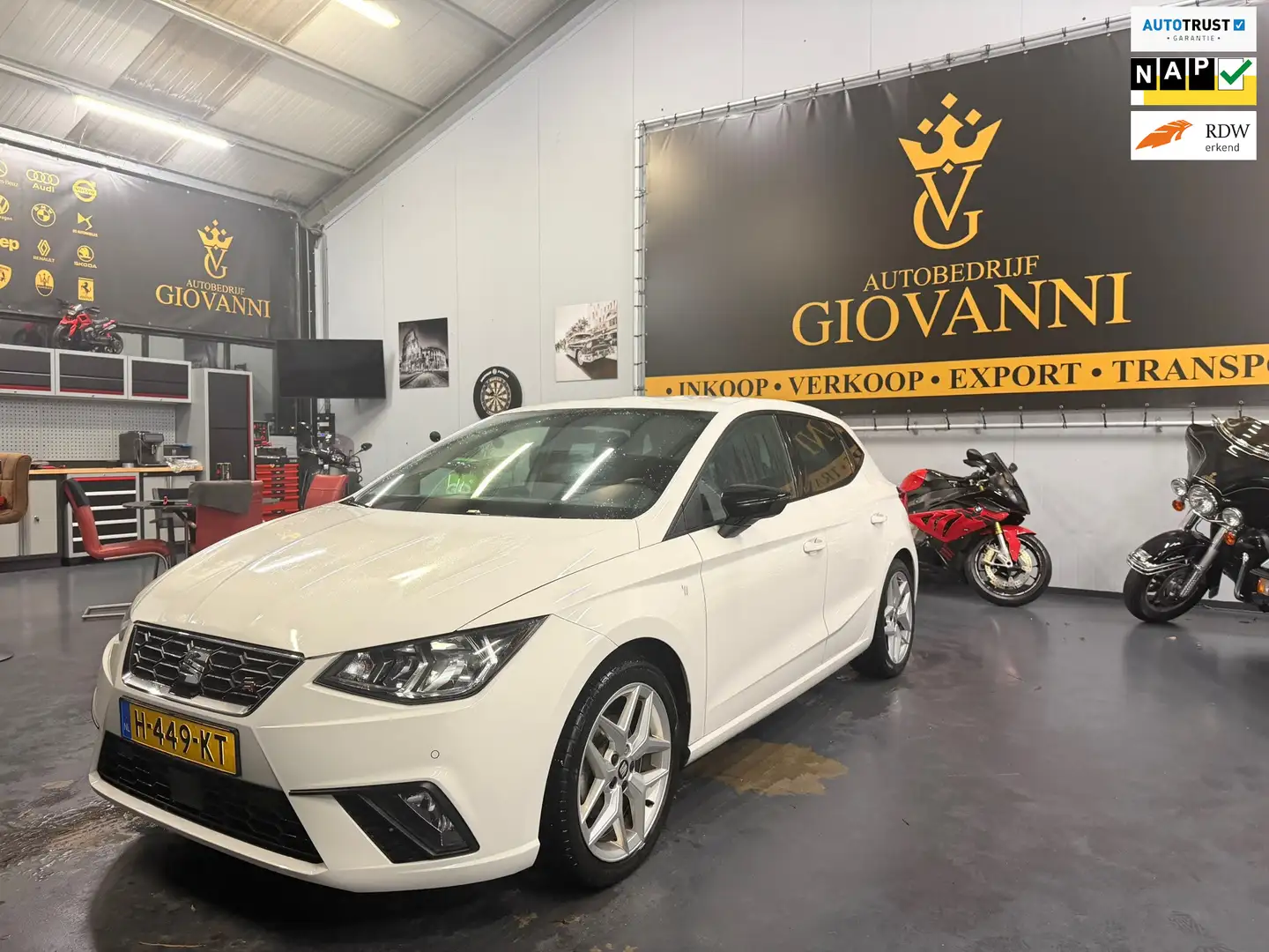 SEAT Ibiza 1.0 TSI FR Business Intense INRUIL MOGELIJK Weiß - 1
