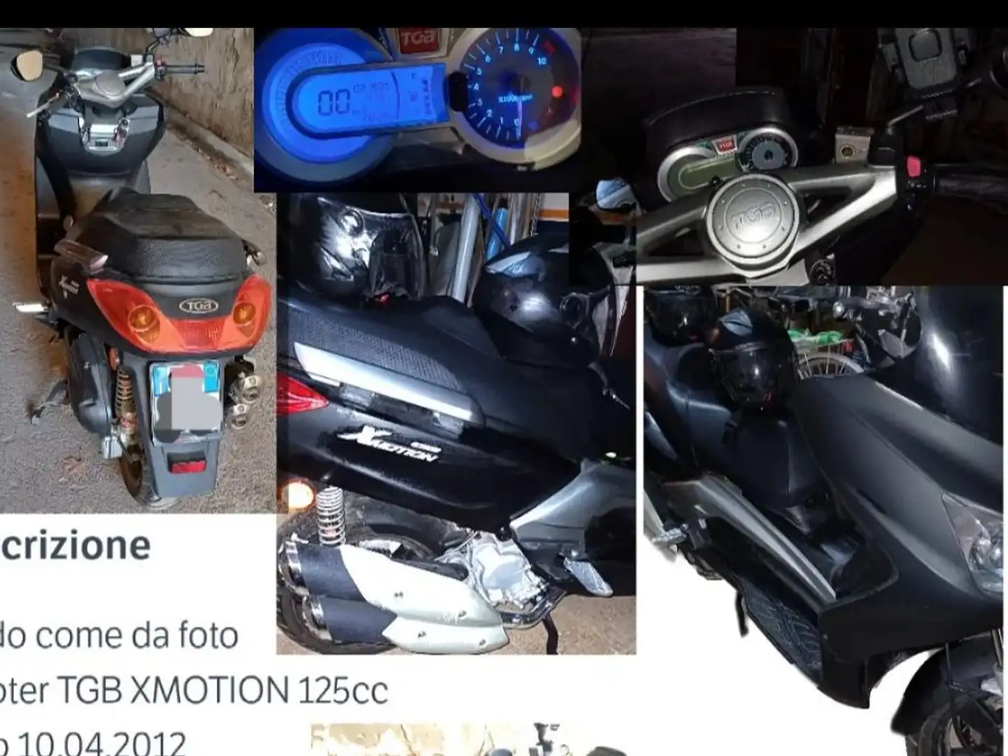 TGB X Motion 125 Nero - 1