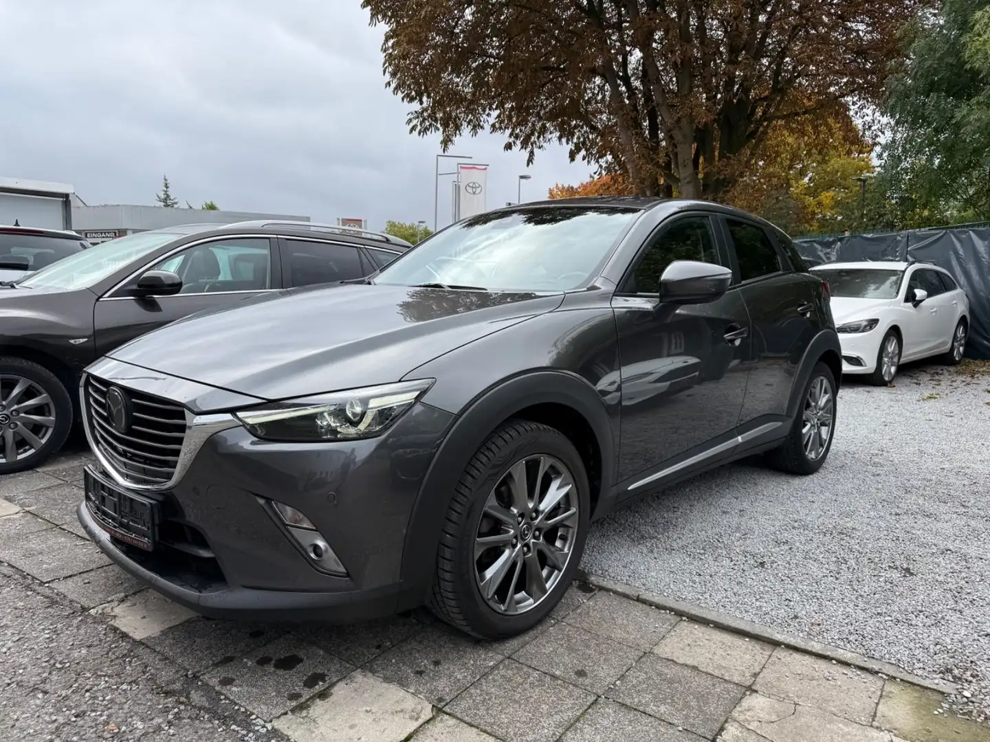 Mazda CX-3 Kizoku Intense AWD*NAVI*KAMERA*ALU*LEDER Grau - 1