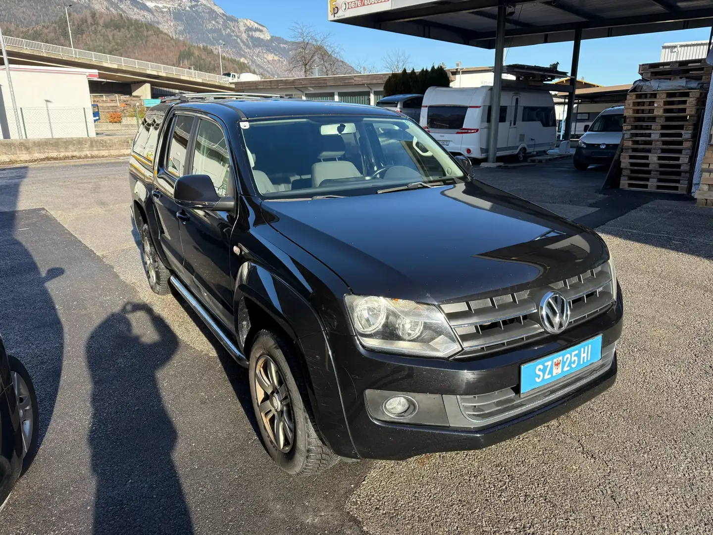 Volkswagen Amarok Doppelkabine 2,0 tdi Higline Schwarz - 2