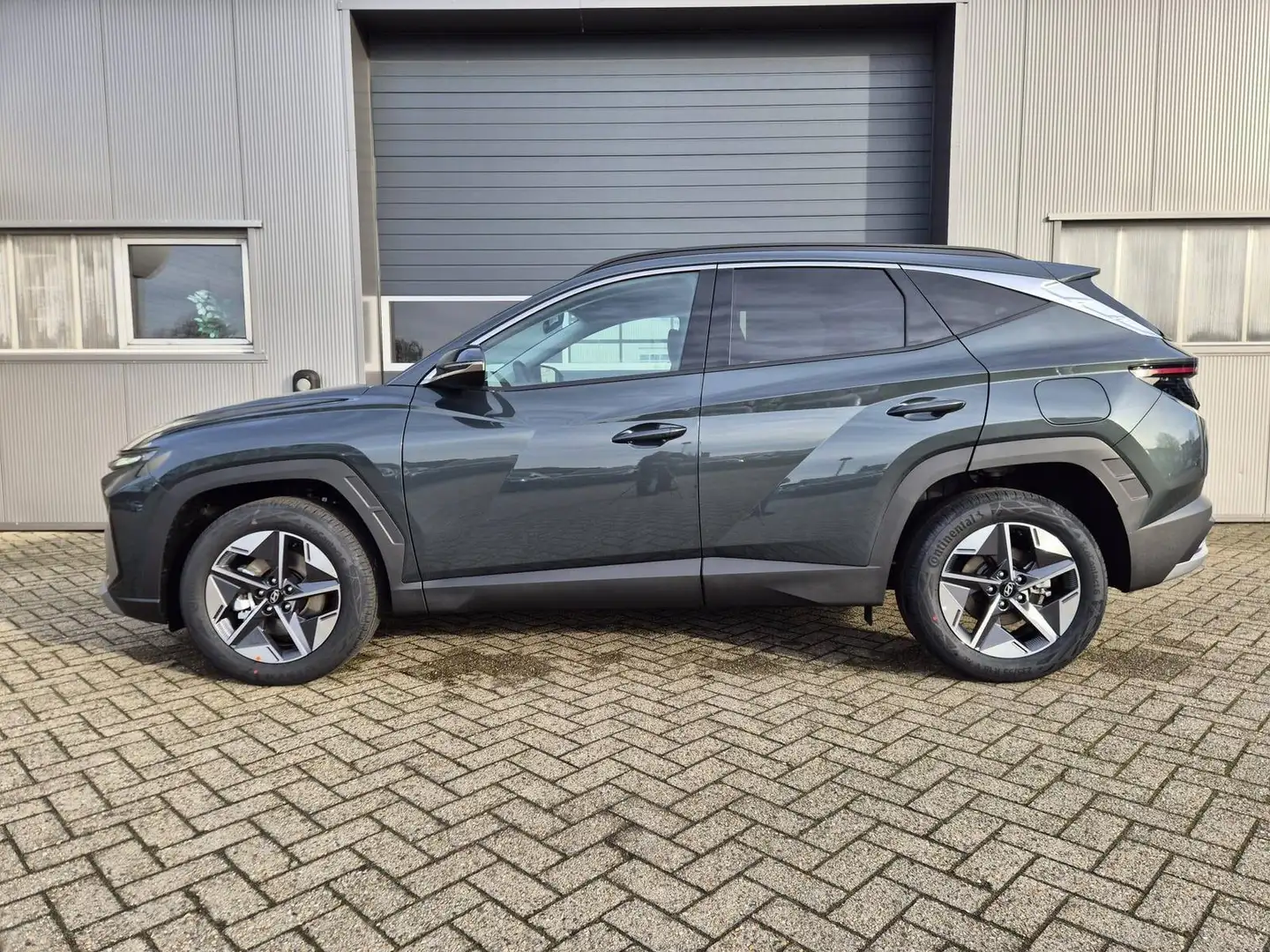 Hyundai TUCSON Trend 1.6 T-GDI 150PS Automatik TZ 2026 Teil-Le... Grün - 2