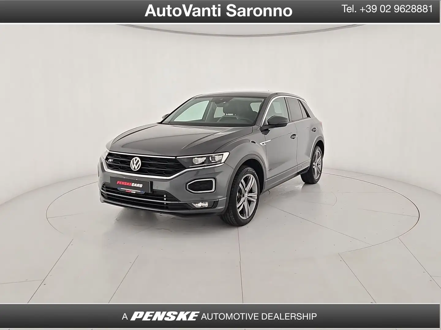 Volkswagen T-Roc T-Roc 2.0 TDI SCR 150 CV DSG 4MOTION R-Line Exter Gris - 1