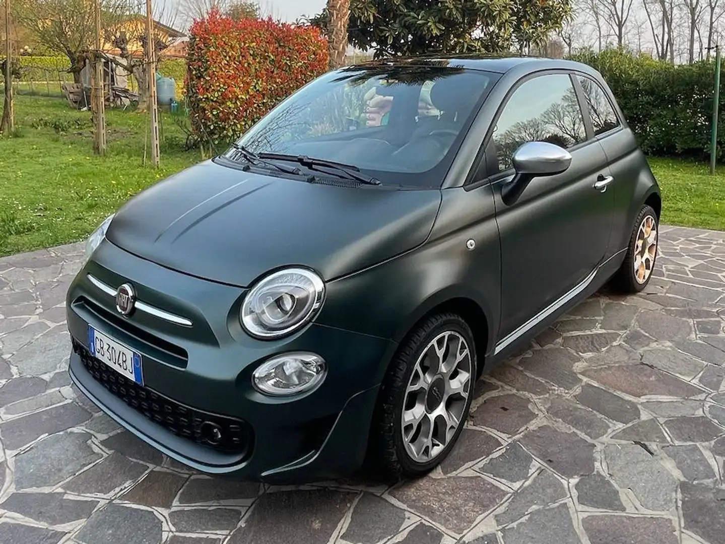 Fiat 500 500 1.0 hybrid Rockstar 70cv Verde - 1