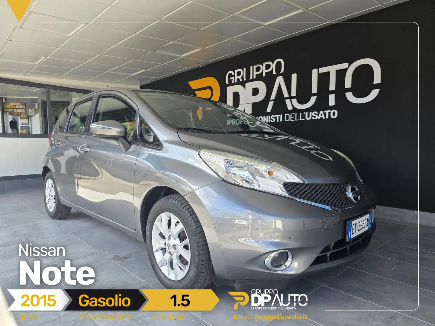 Nissan Note 1.5 dci Tekna Grau - 1