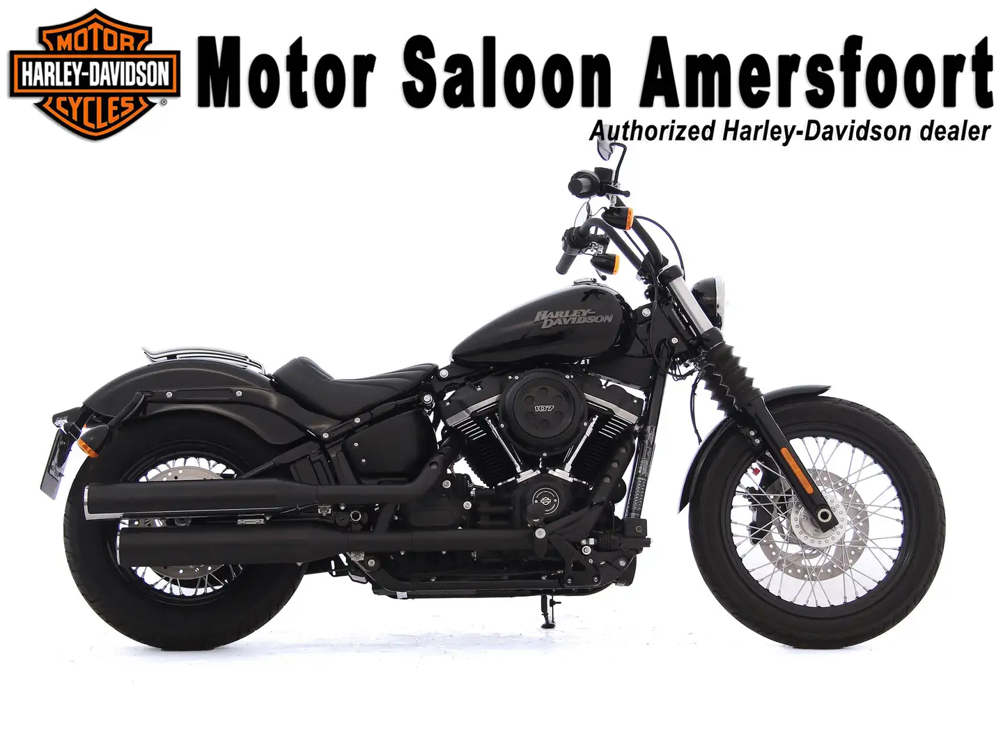 Harley-Davidson Street Bob FXBB SOFTAIL / STREETBOB Zwart - 1