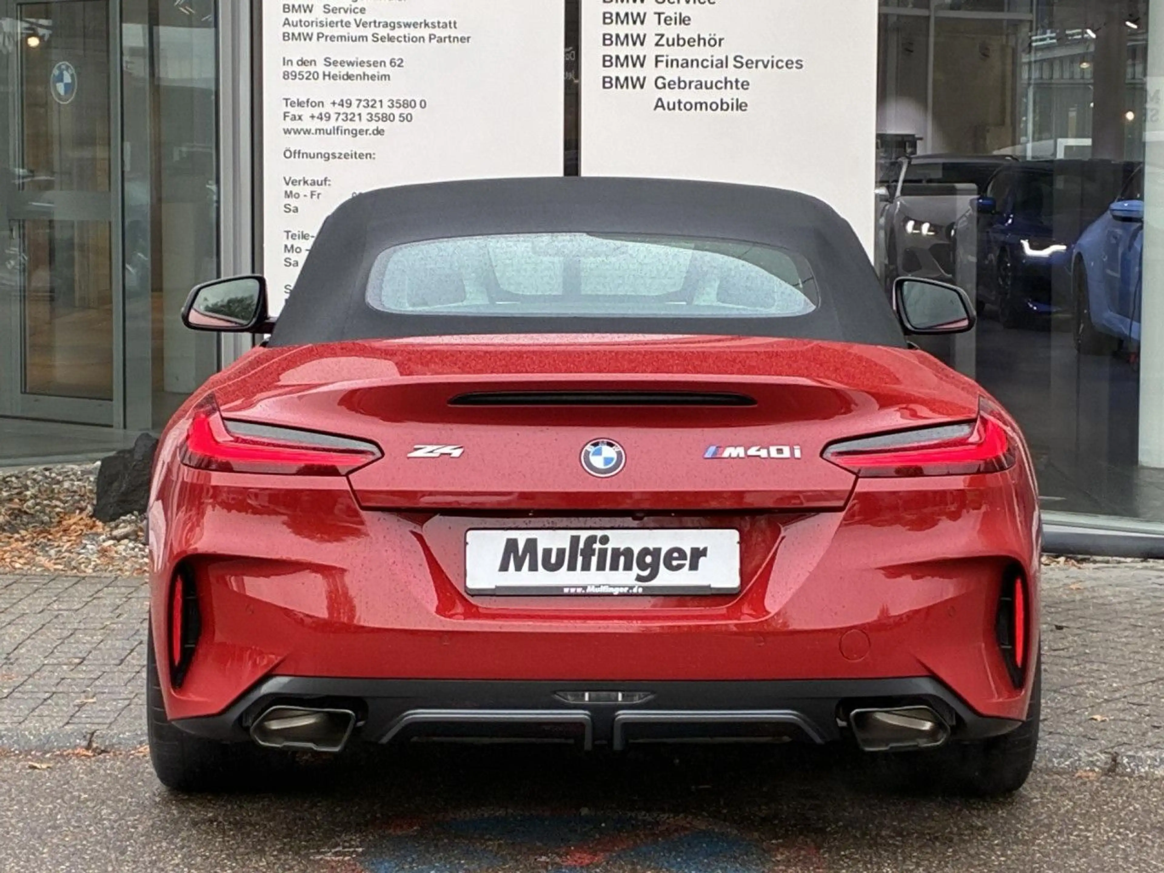 BMW Z4 M 40i Leder HUD LiveProf.HiFi 20" nur 2850km ! — photo 8