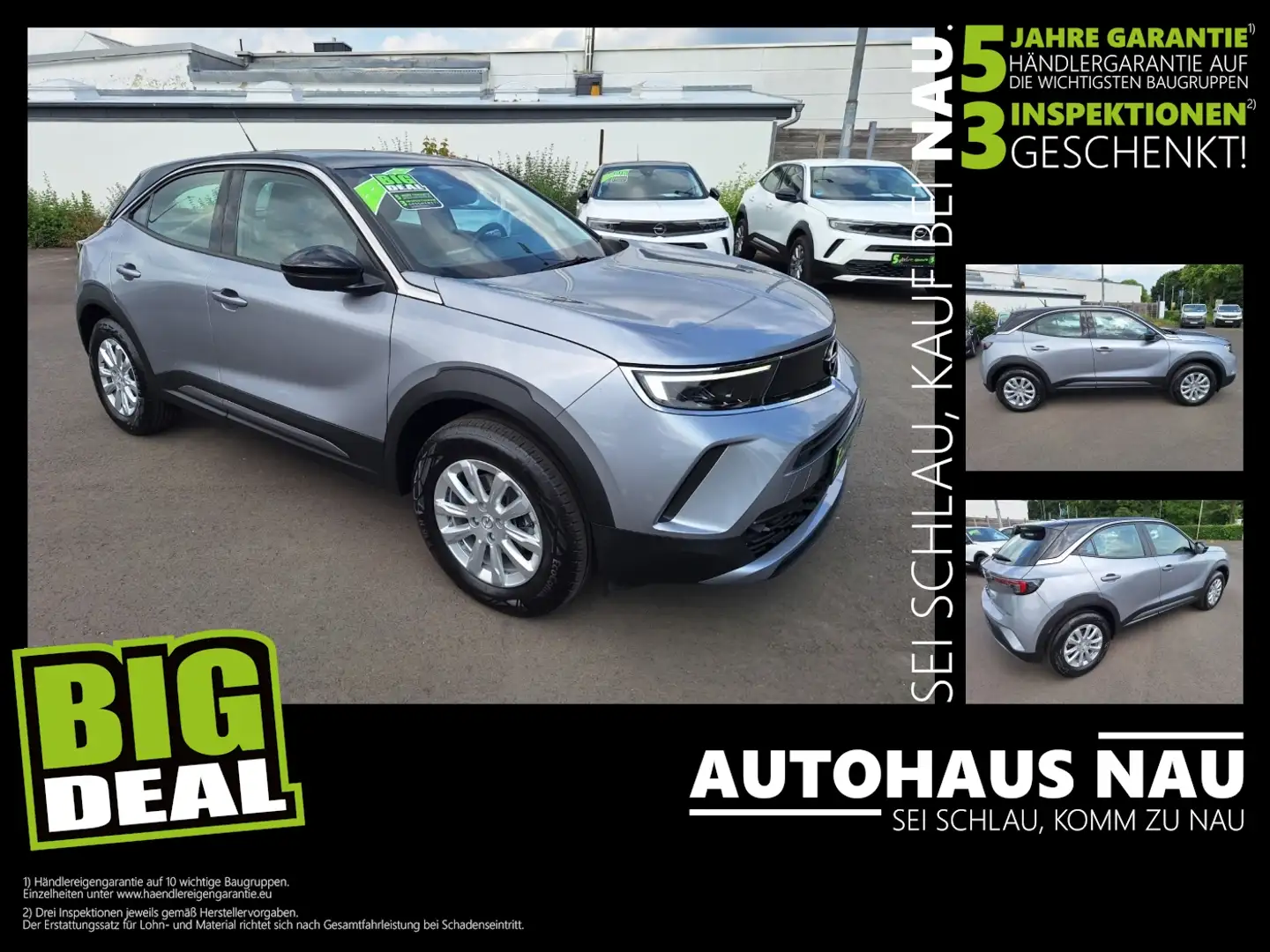 Opel Mokka 1.2 Edition inkl. Big Deal Grijs - 1