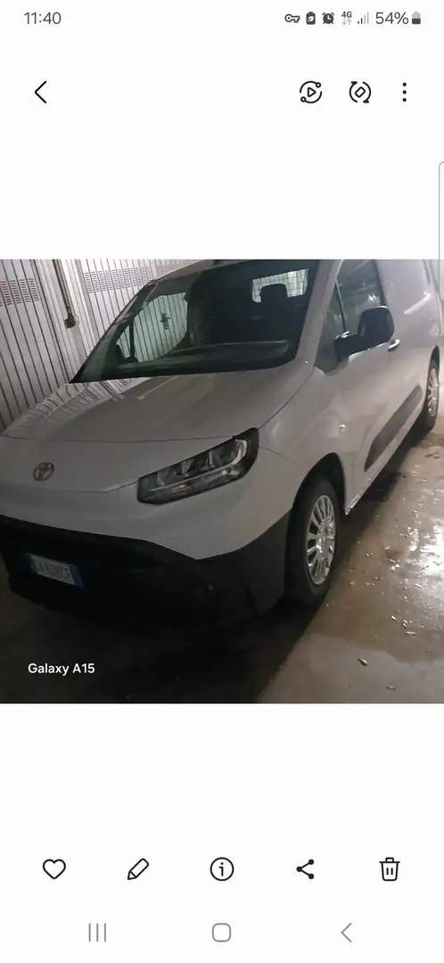 Toyota Proace City Autocarro disel Bianco - 1