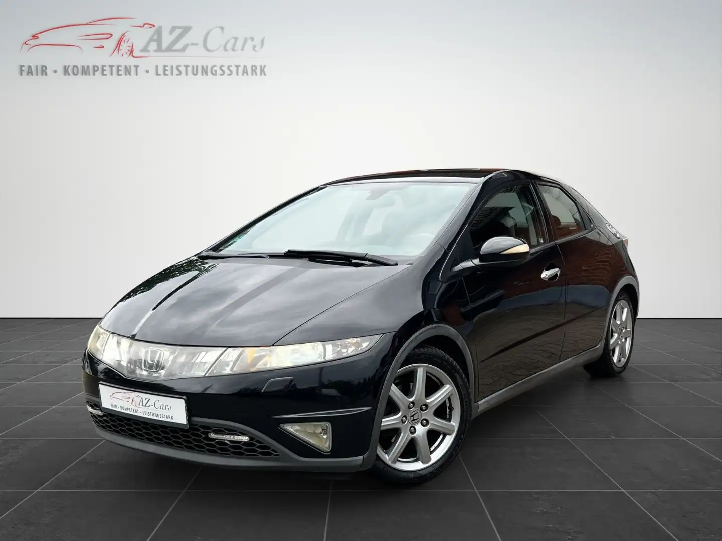Honda Civic Lim. 5-trg 1.8 Sport*AUTOMATIK*NAVI*XENON* Schwarz - 2