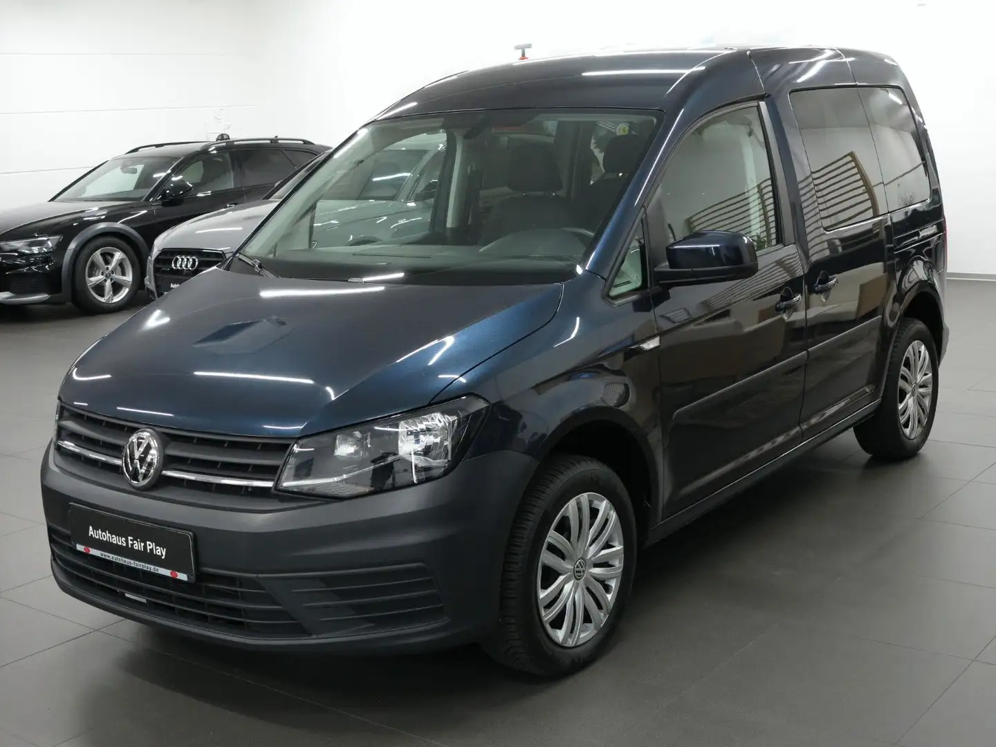 Volkswagen Caddy Trendline BMT AHK/ACC/KLIMA/46225km! Blau - 1