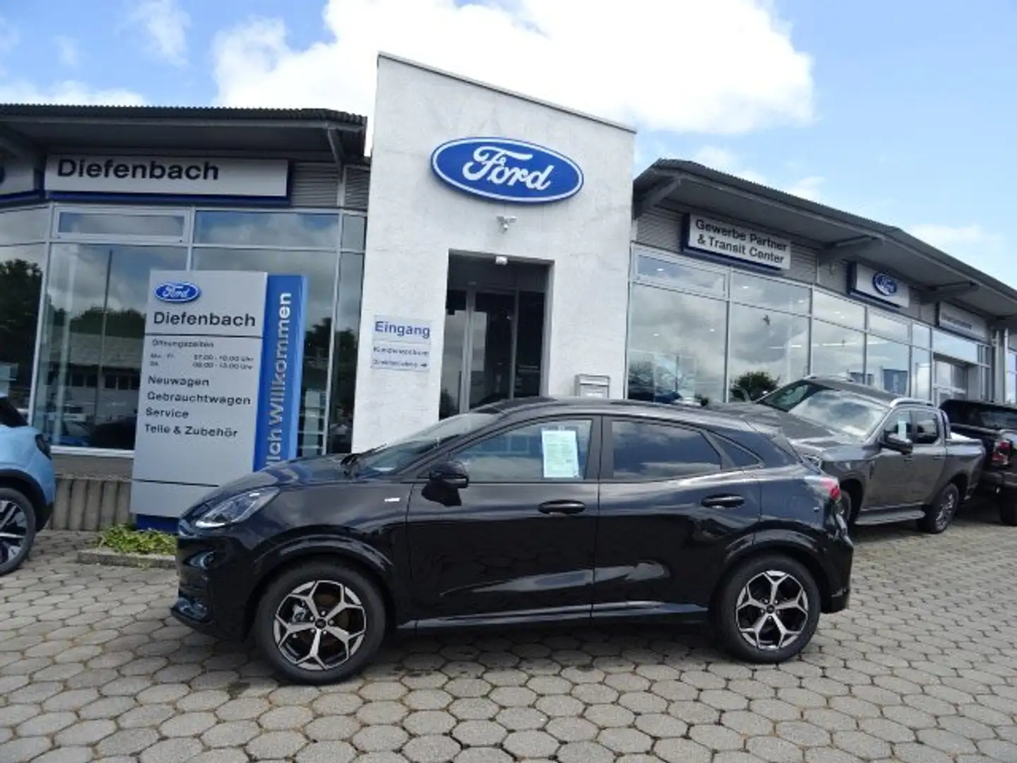 Ford Puma 1.0 Ecoboost ST-Line Schwarz - 1