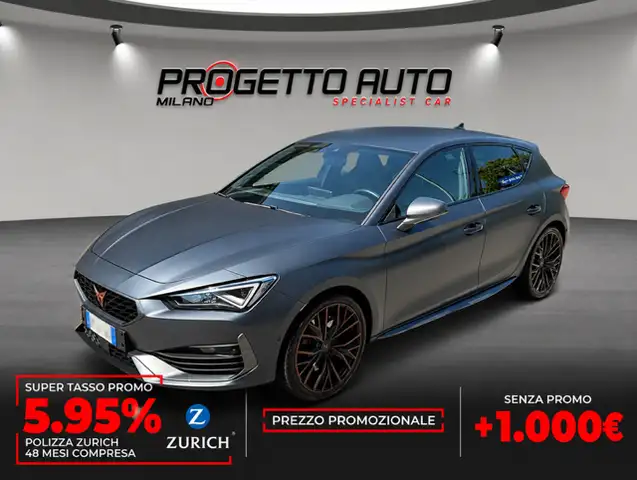 CUPRA Leon Leon VZ 2.0 tsi 245cv - Colorazione opaca/Sedili a guscio/Cerchi neri con dettagli rame - Uff. aziendale!