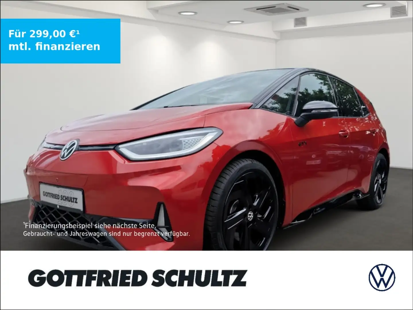 Volkswagen ID.3 210 kW GTX IQ.Light   Pano   SHZ   Standklima Roşu - 1