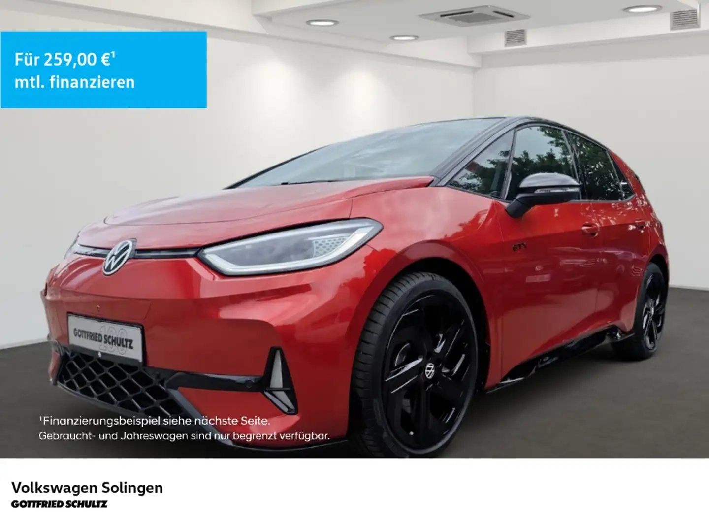 Volkswagen ID.3 210 kW GTX IQ.Light   Pano   SHZ   Standklima Rot - 1