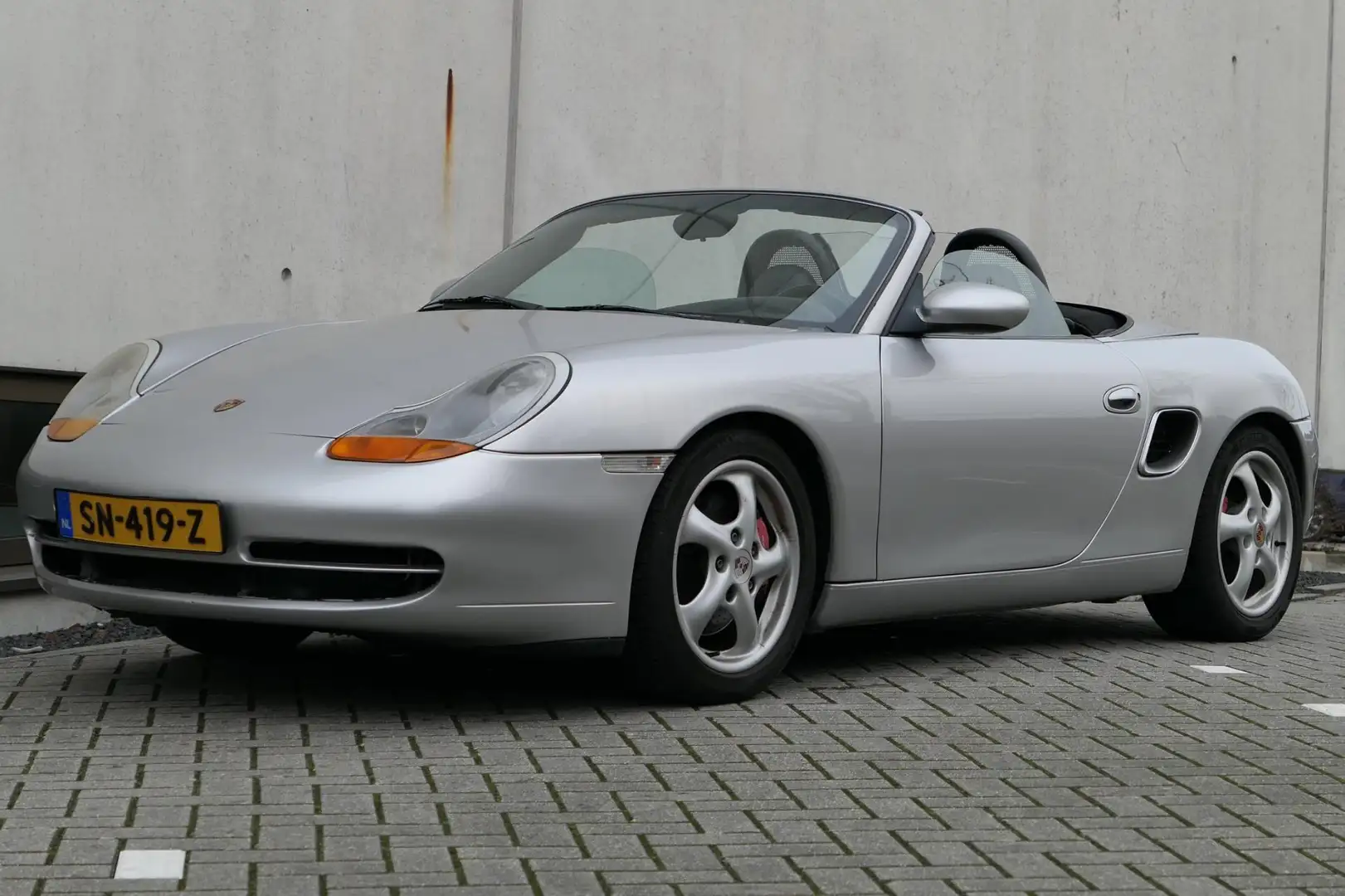 Porsche Boxster S 3.2 Youngtimer Cruise Leder Grau - 2