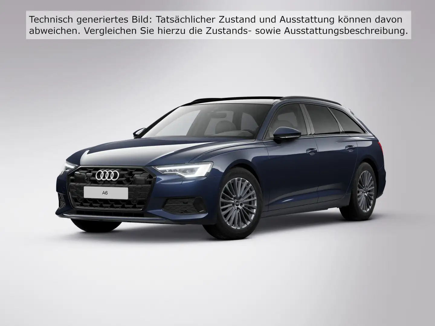 Audi A6 Sport advanced 45 TDI quattro*Navi*Matr Blau - 2