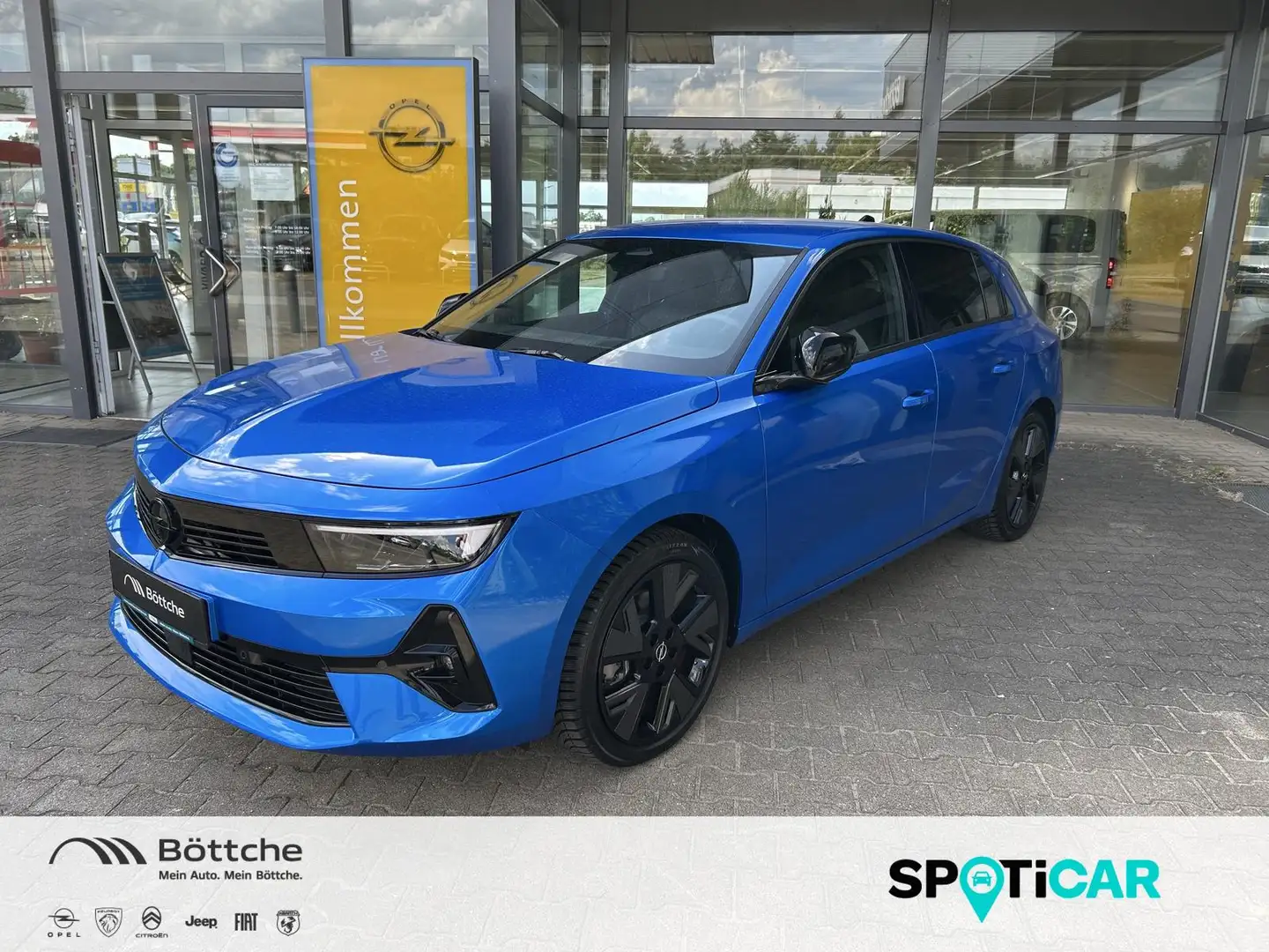 Opel Astra Electric GS /NAVI/KAMERA/DAB/ALCANTARA/Assitenzsys Blau - 1
