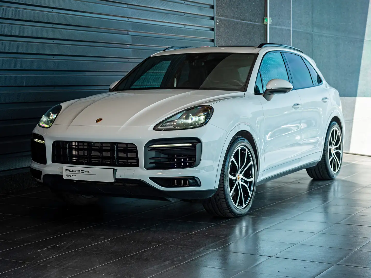 Porsche Cayenne 2.9 Bi-Turbo V6 S Tiptronic Platinum Blanc - 1