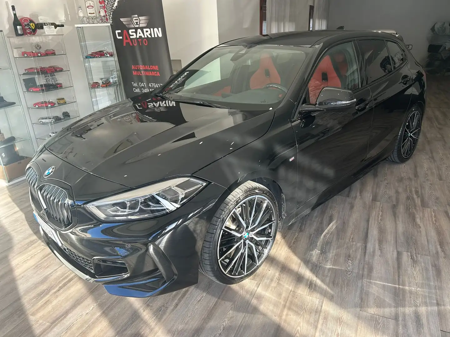 BMW 120 Serie 1 F40 120d xdrive Msport auto Nero - 2