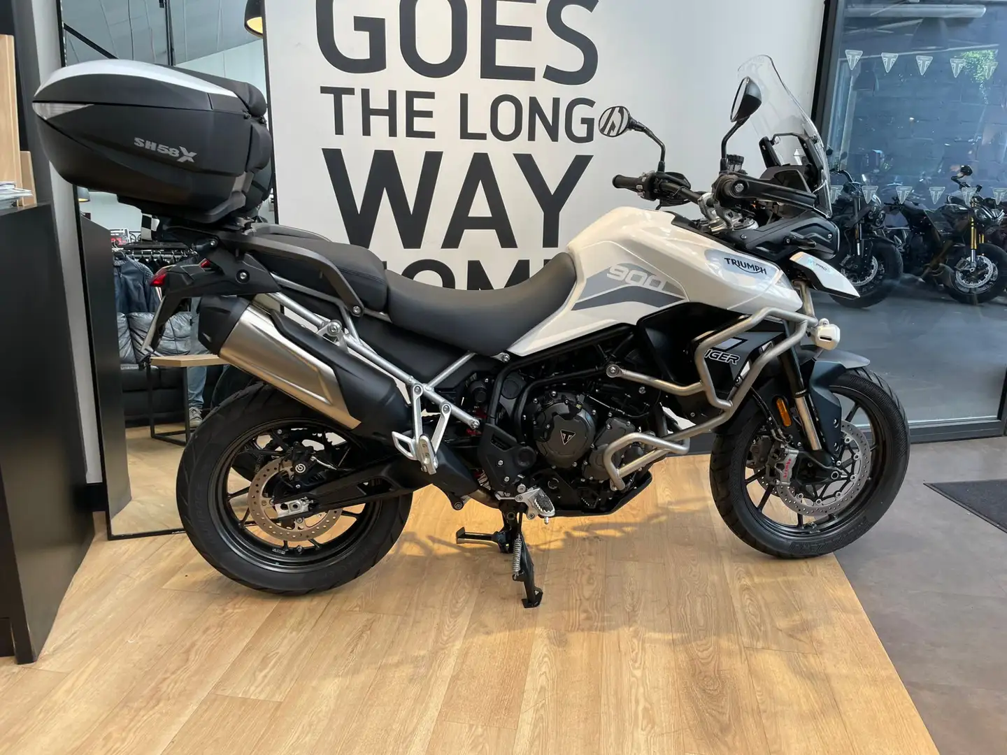 Triumph Tiger 900 Blanc - 2