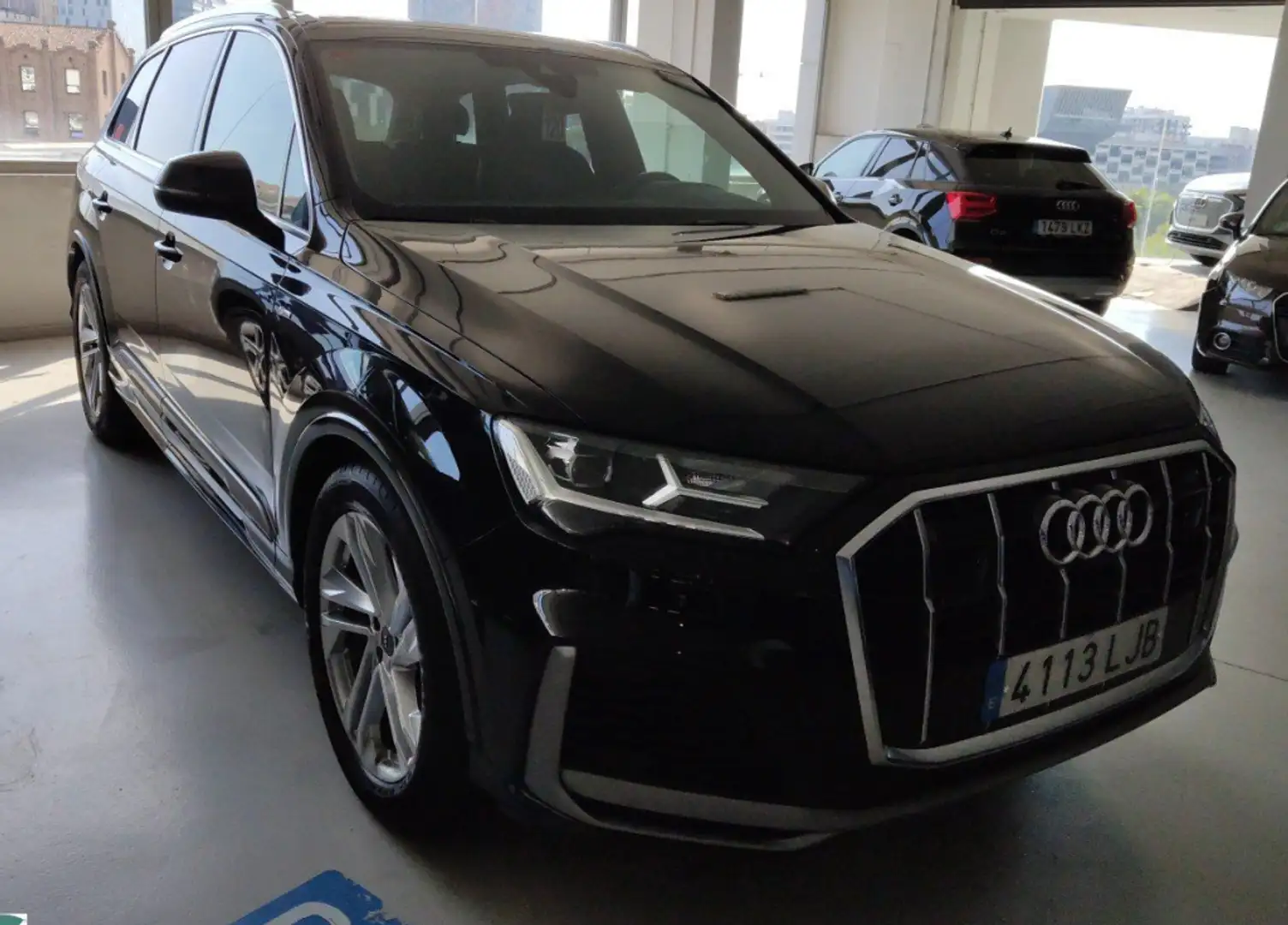 Audi Q7 50 TDI S line quattro Noir - 2