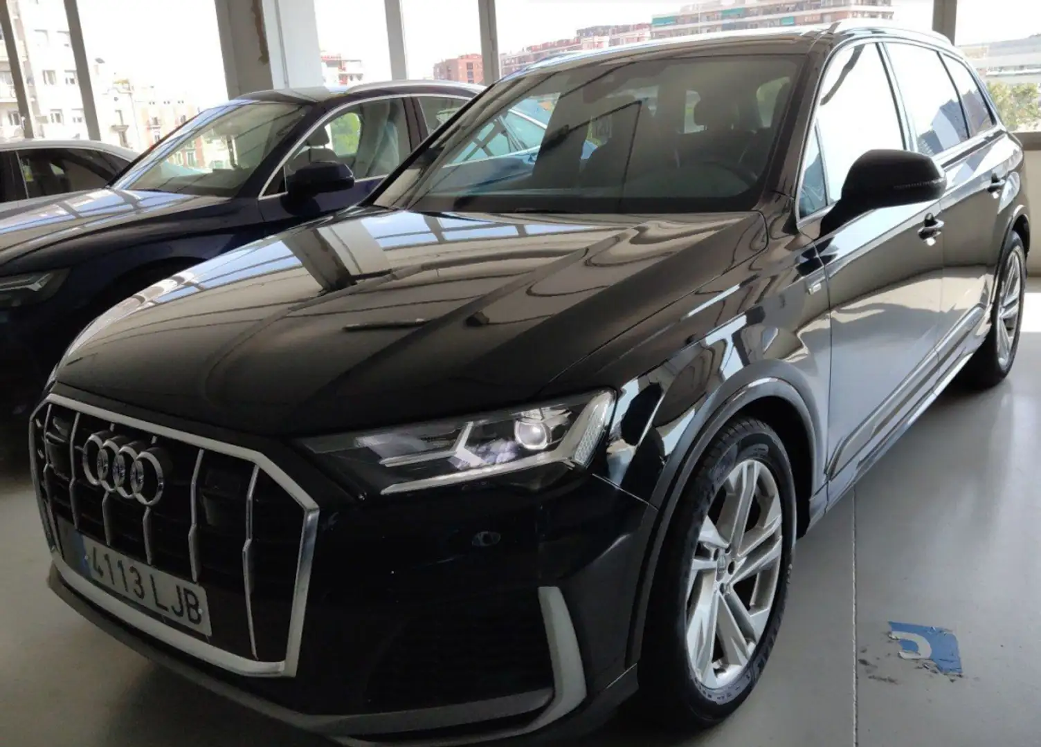 Audi Q7 50 TDI S line quattro Noir - 1