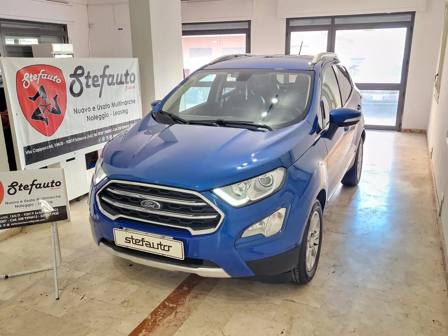 Ford EcoSport 1.5 tdci 100cv Titanium Blu/Azzurro - 1