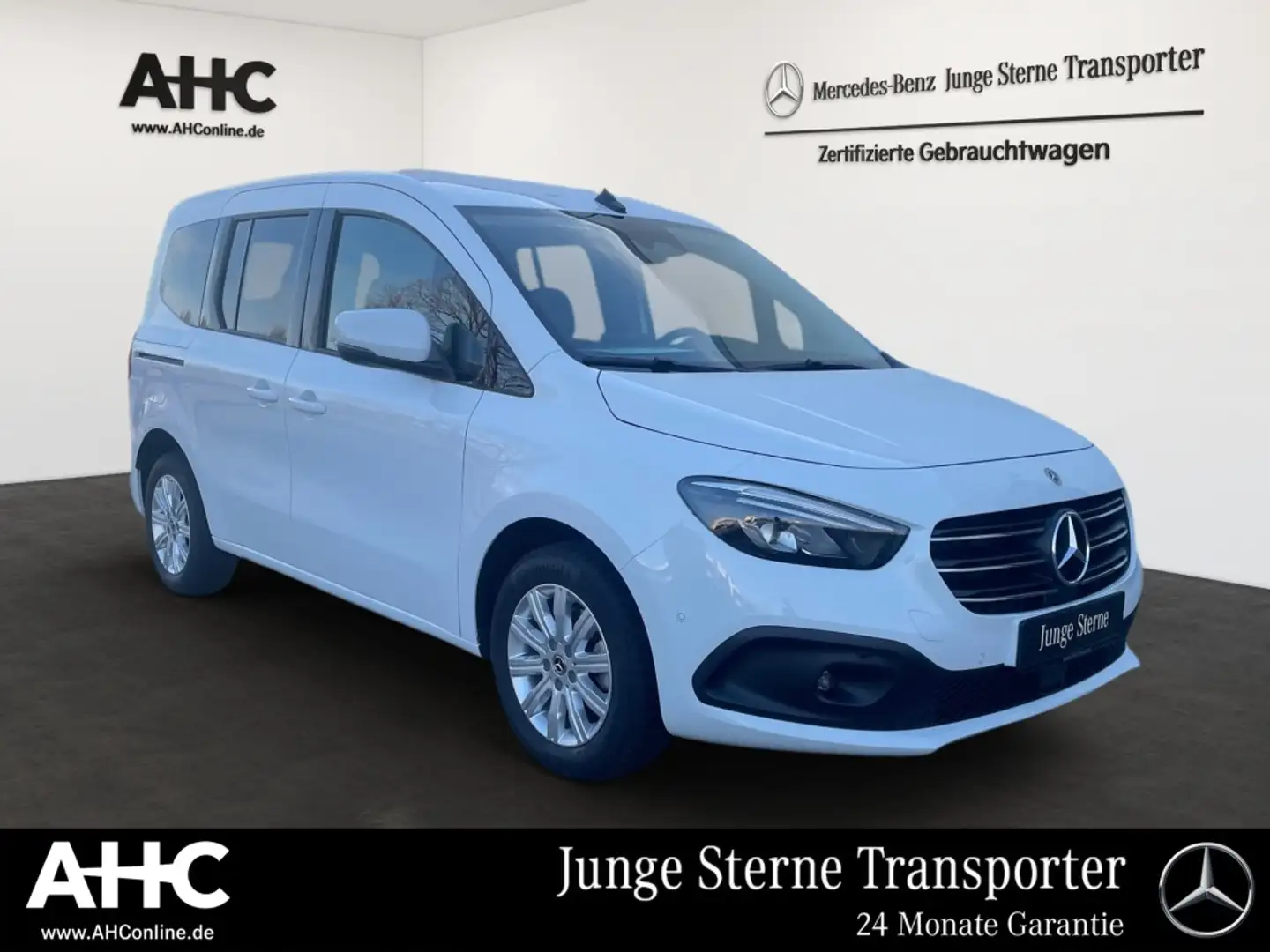 Mercedes-Benz T-Klasse T 180 PROGRESSIVE LED Navi Sitzheizung AHK RFK Weiß - 2