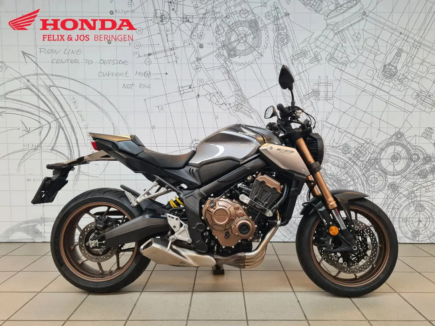 Honda CB 650 R Gri - 1