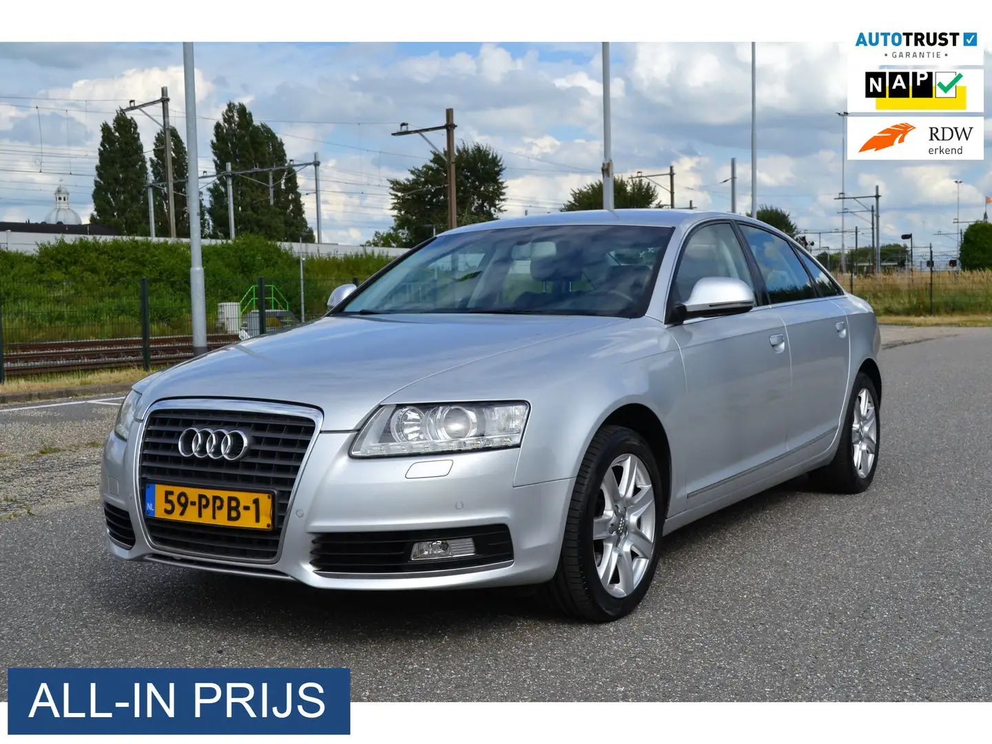 Audi A6 2.0 TFSI Advance ✅NIEUWE APK! Gris - 1