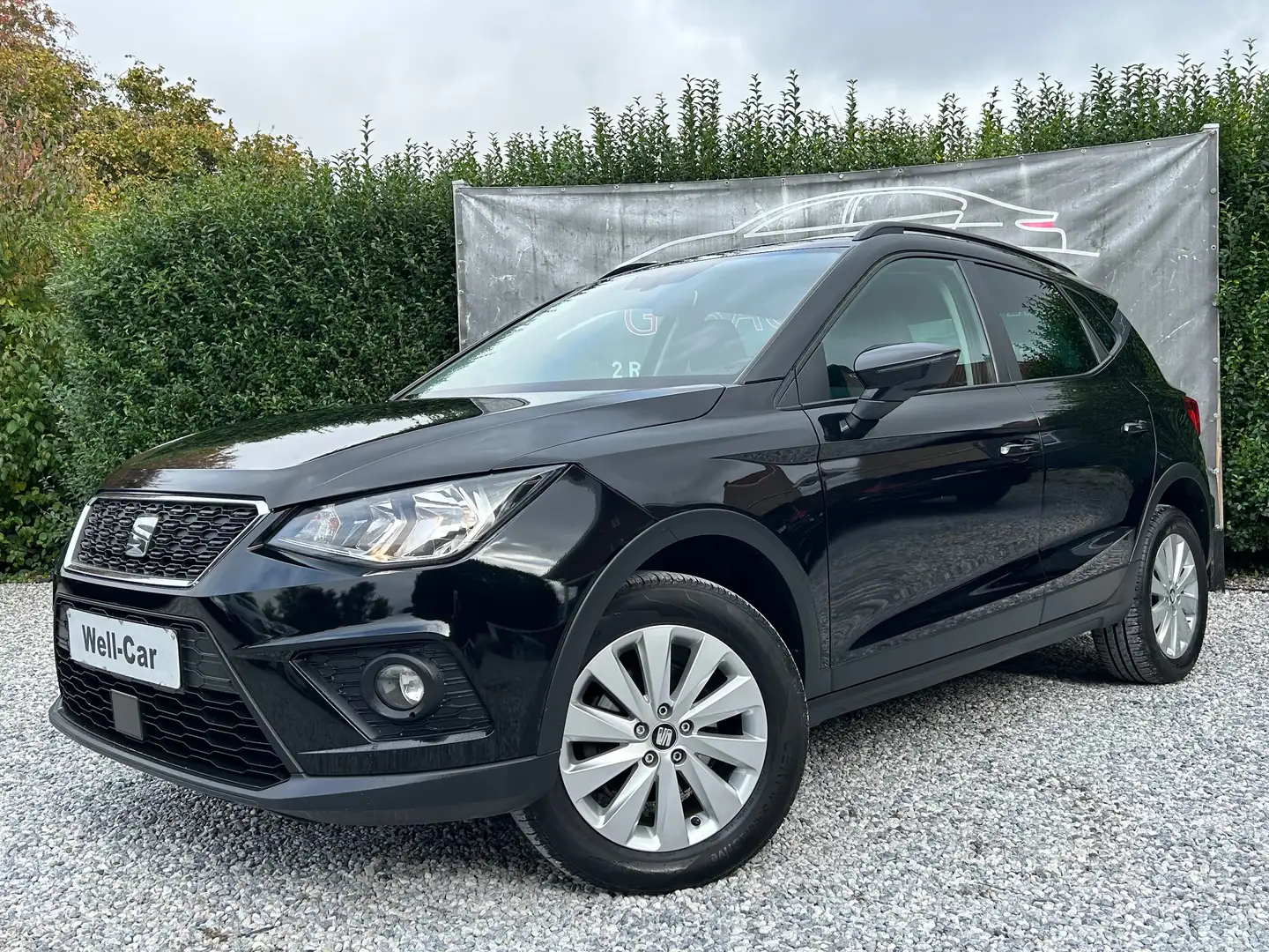 SEAT Arona 1.0Tsi Gps/Pdc… PRÊTE À IMMATRICULER ! Noir - 1