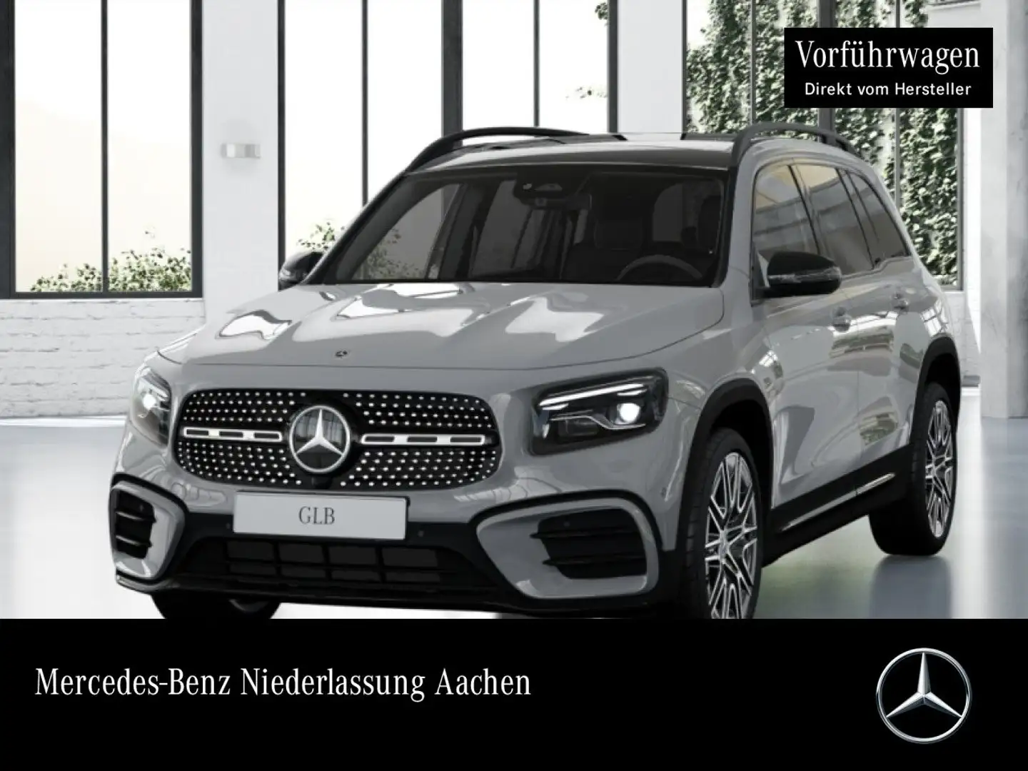 Mercedes-Benz GLB 200 AMG+NIGHT+PANO+AHK+MULTIBEAM+KAMERA+TOTW Grau - 1